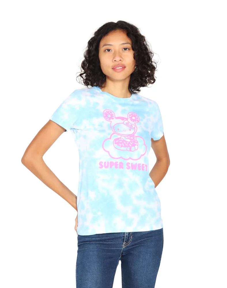 tokidoki x Hello Kitty Cloudy Donut Tie Dye Kitty Tee