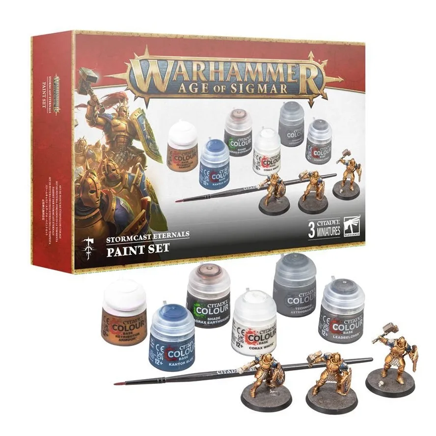 Warhammer Age of Sigmar: Stormcast Eternals + Paint Set