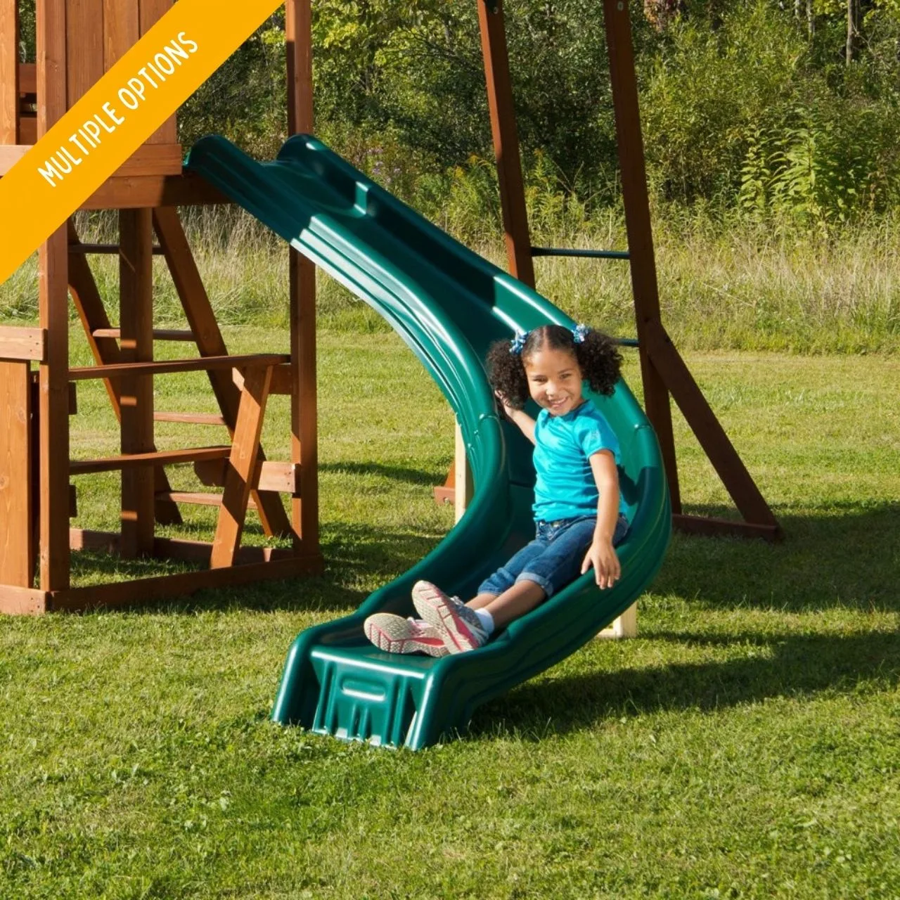 How to Install a Side Winder Slide on Your Existing Swing Set