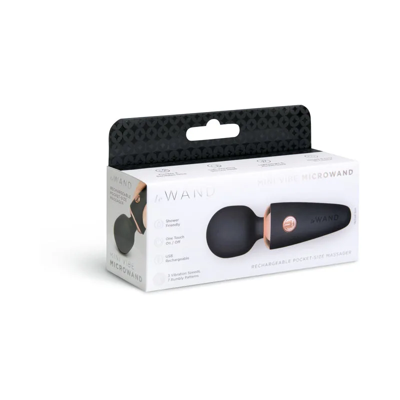 Le Wand Mini Micro Wand Black