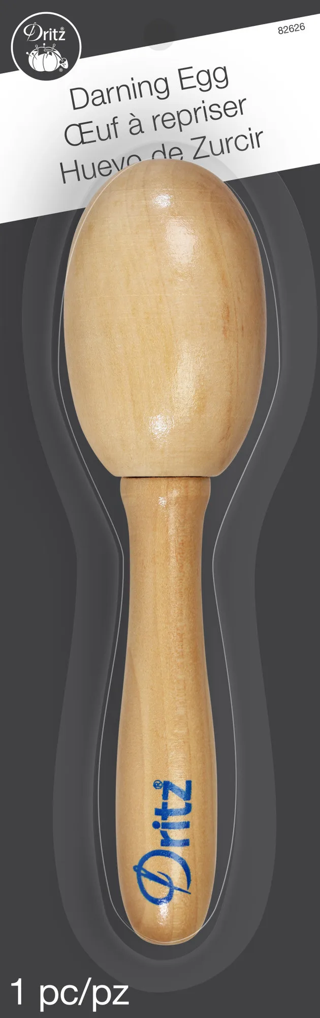 Huevo de zurcido de madera