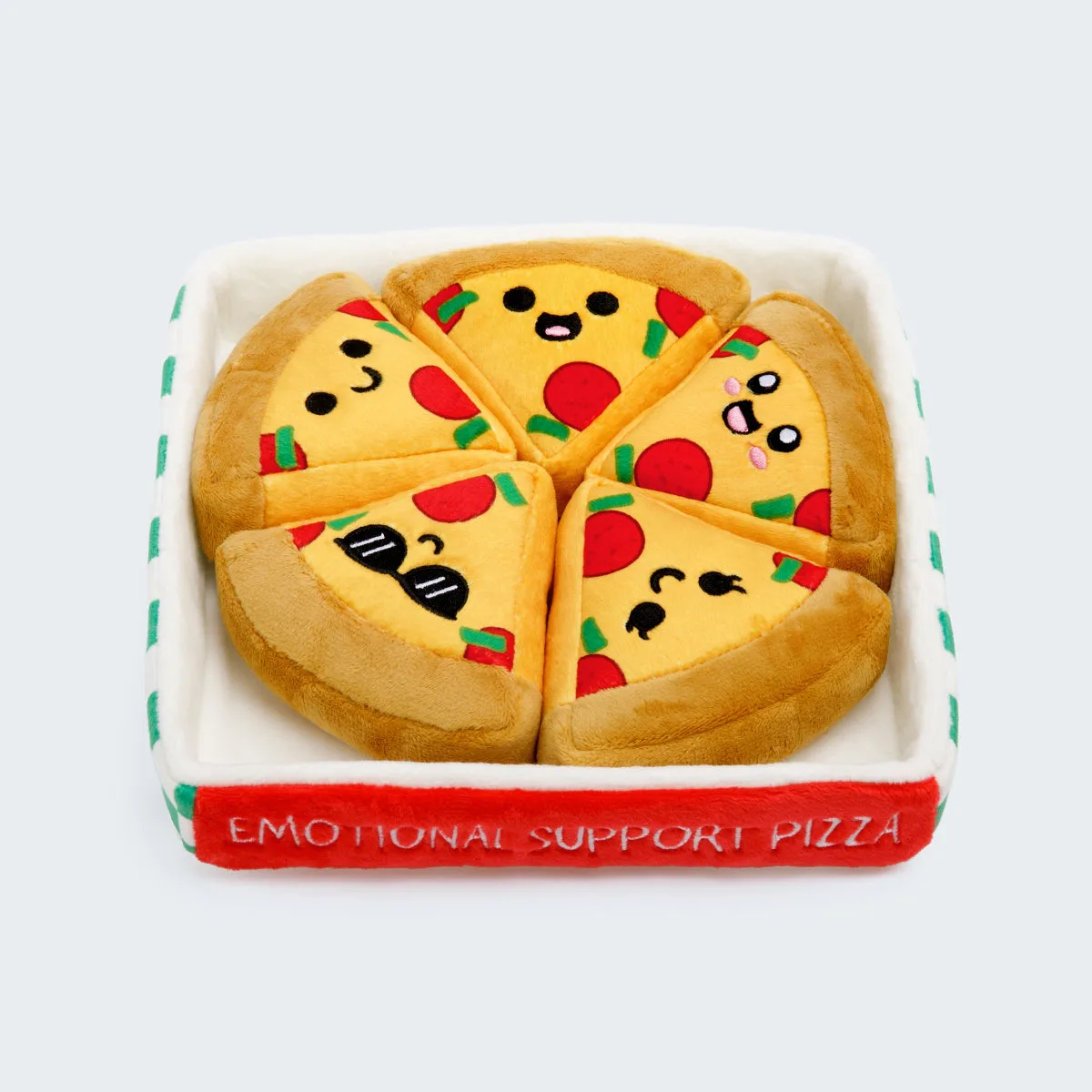 Emotional Support Pizza – Kuscheliges Komfort-Team für Umarmungen, Lachen und gute Laune