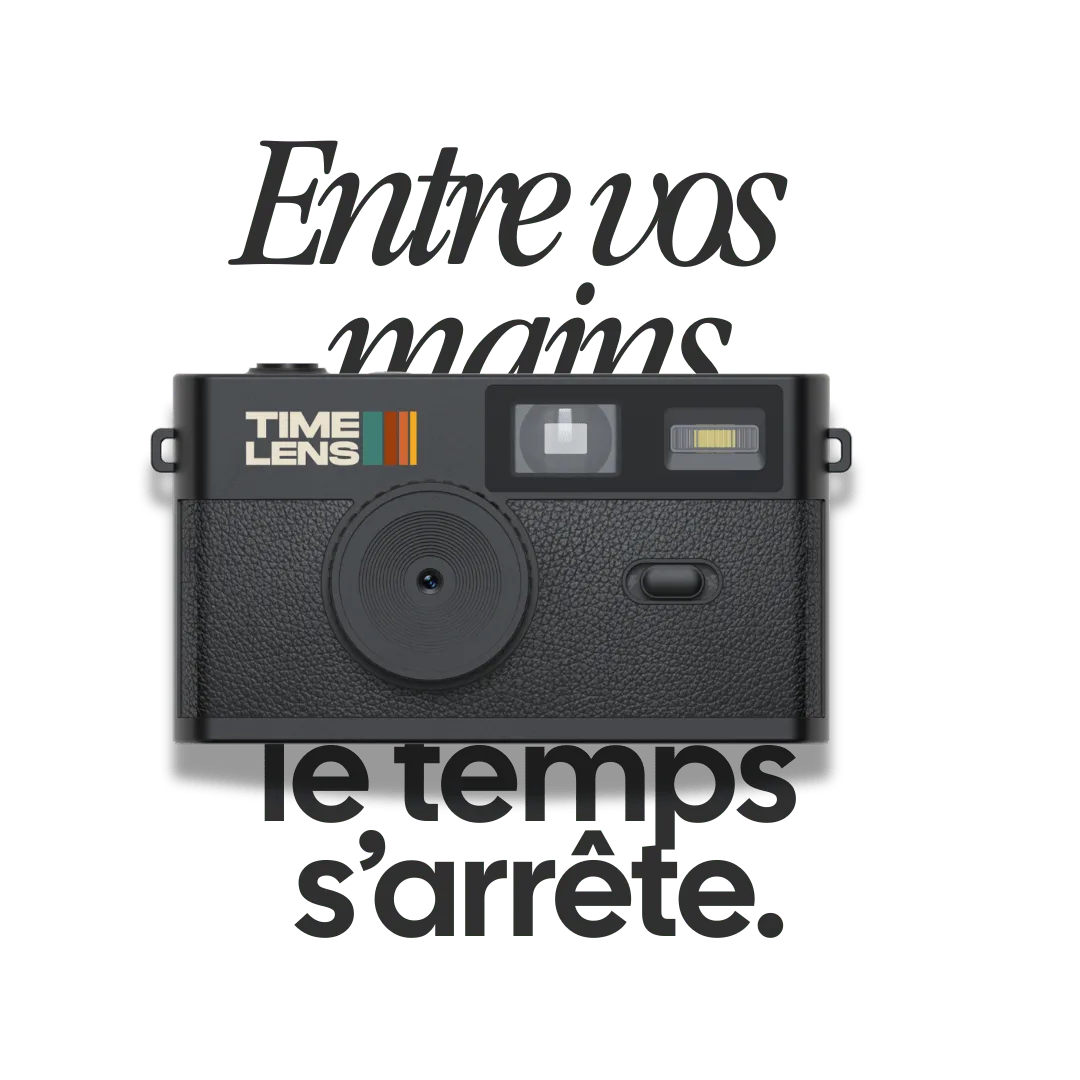 Appareil photo TimeLens® Noir
