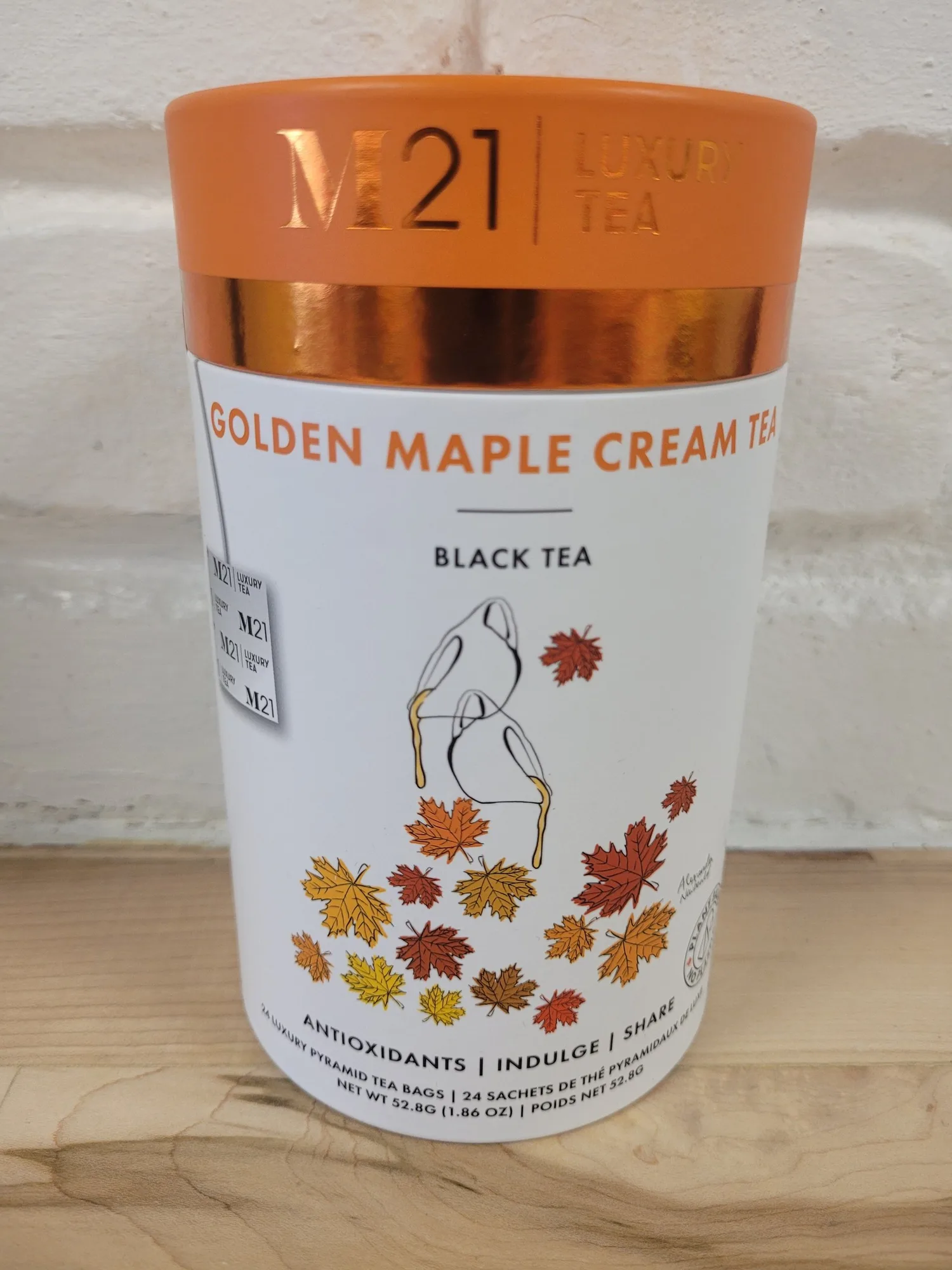 Goldener Ahorncreme