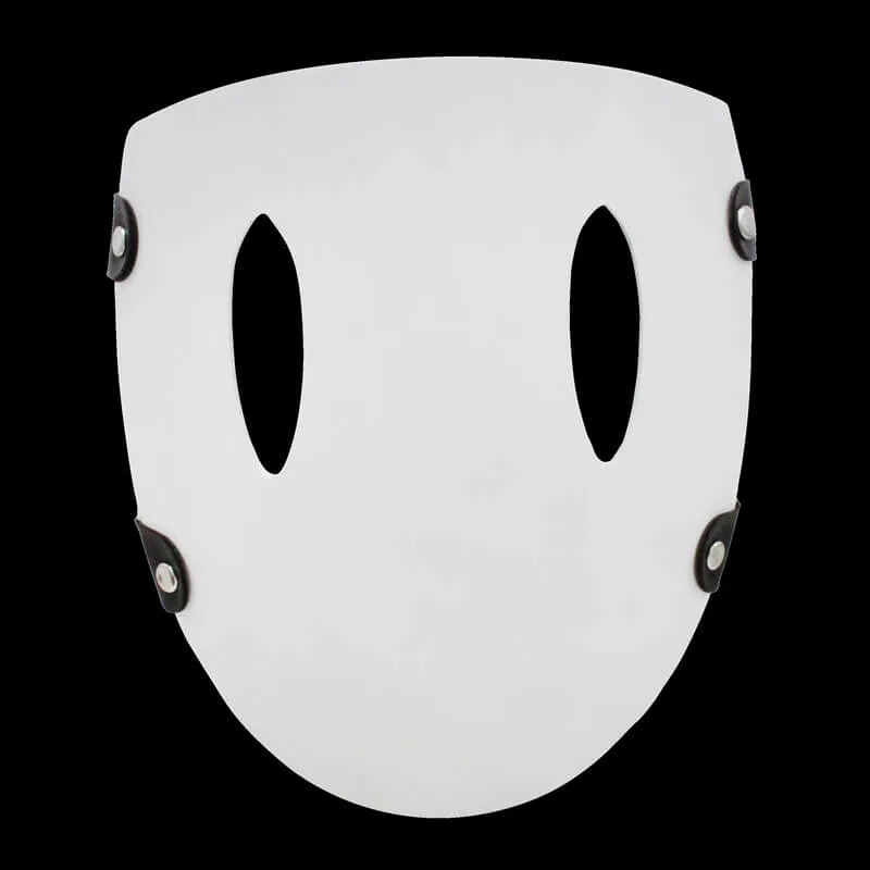 Villainous Smiley Face Mask vs. Standard-Cosplay-Masken