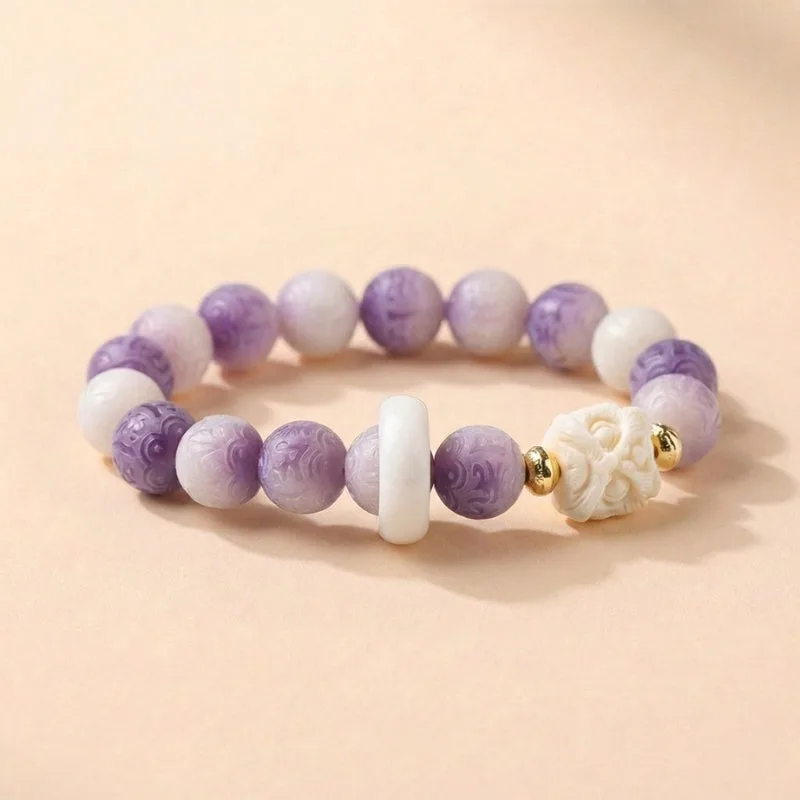 Bodhi Seed Lion Head Bracelet: Protection Benefits