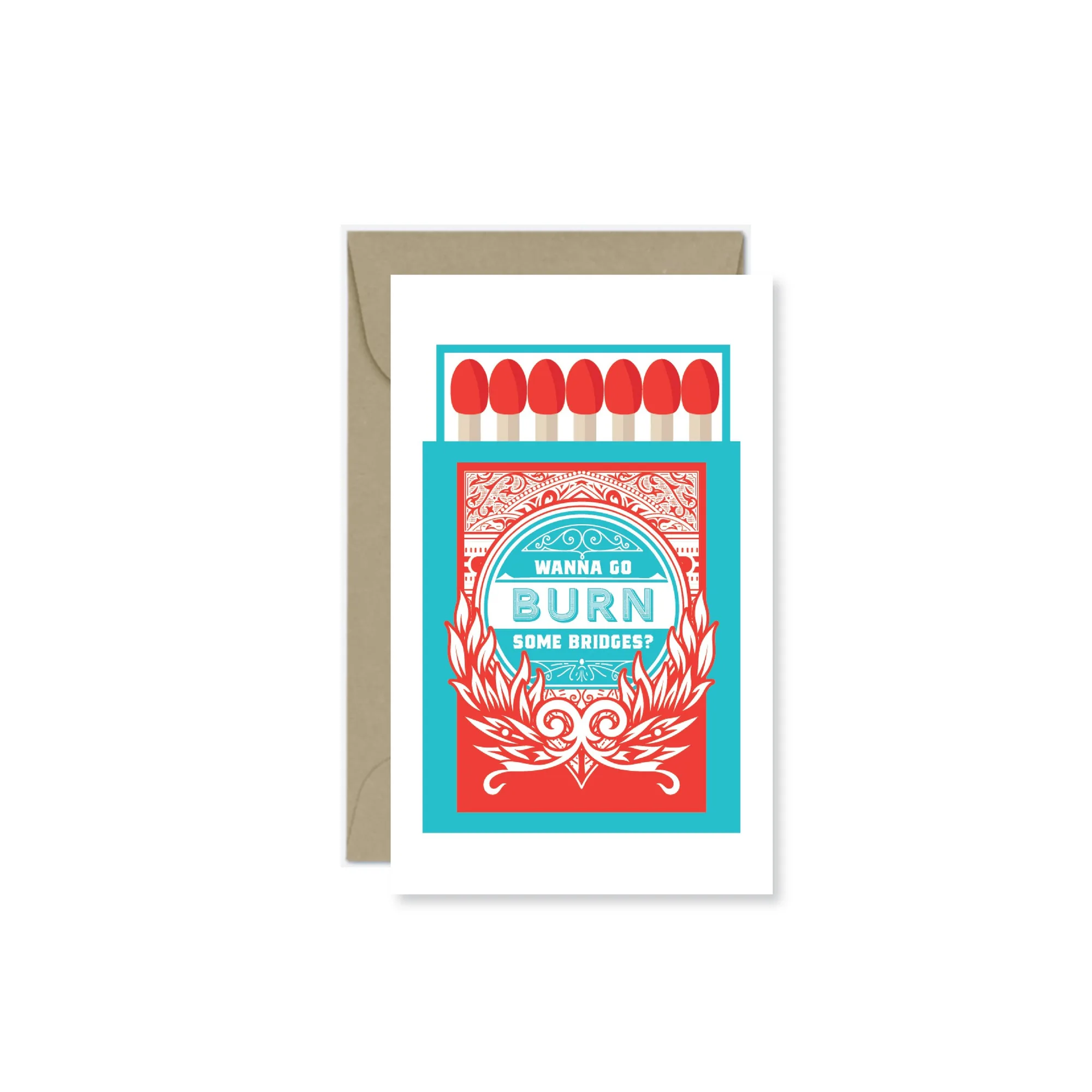 Minitarjeta Quema puentes