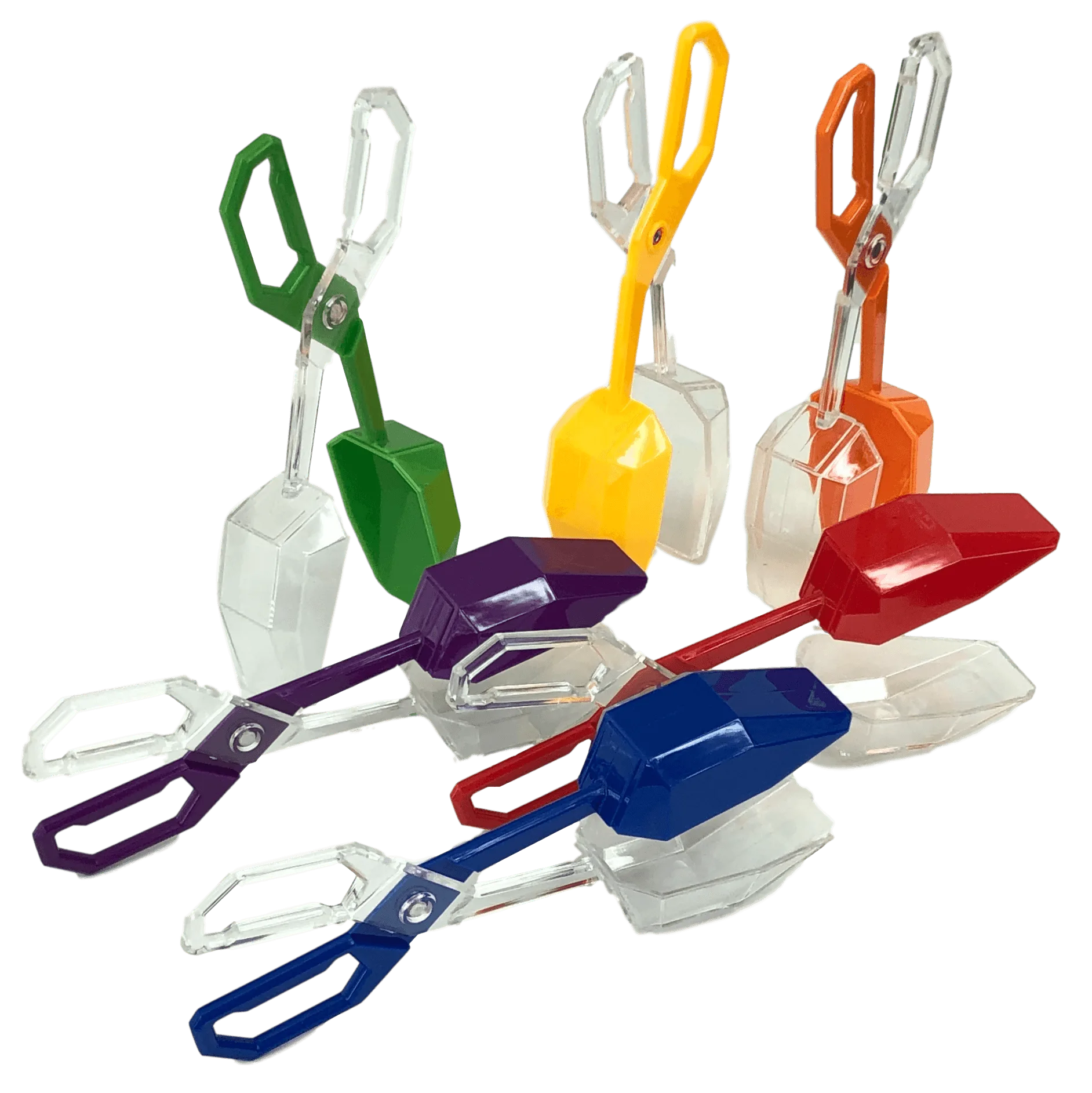 Jumbo Rainbow Tongs 6 Piece Toys_and_Games Set