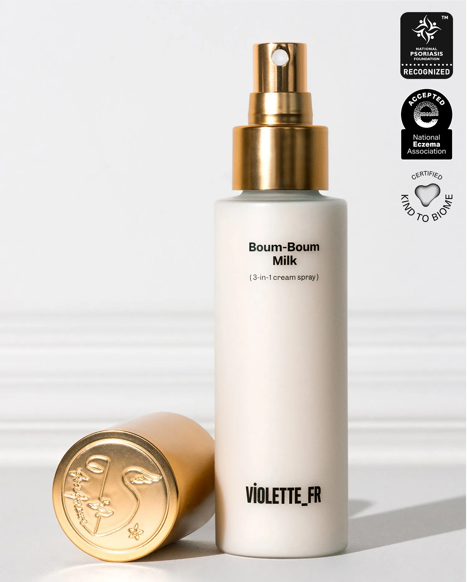 Superposer le Boum-Boum Milk pour une hydratation intense