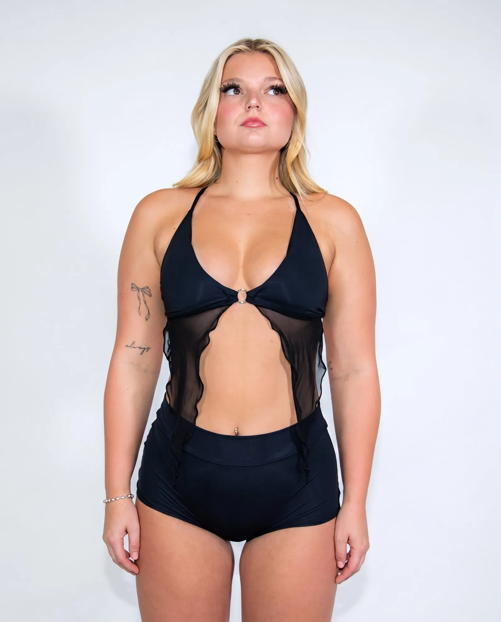 Matte Black Deep Sea Bikini Top