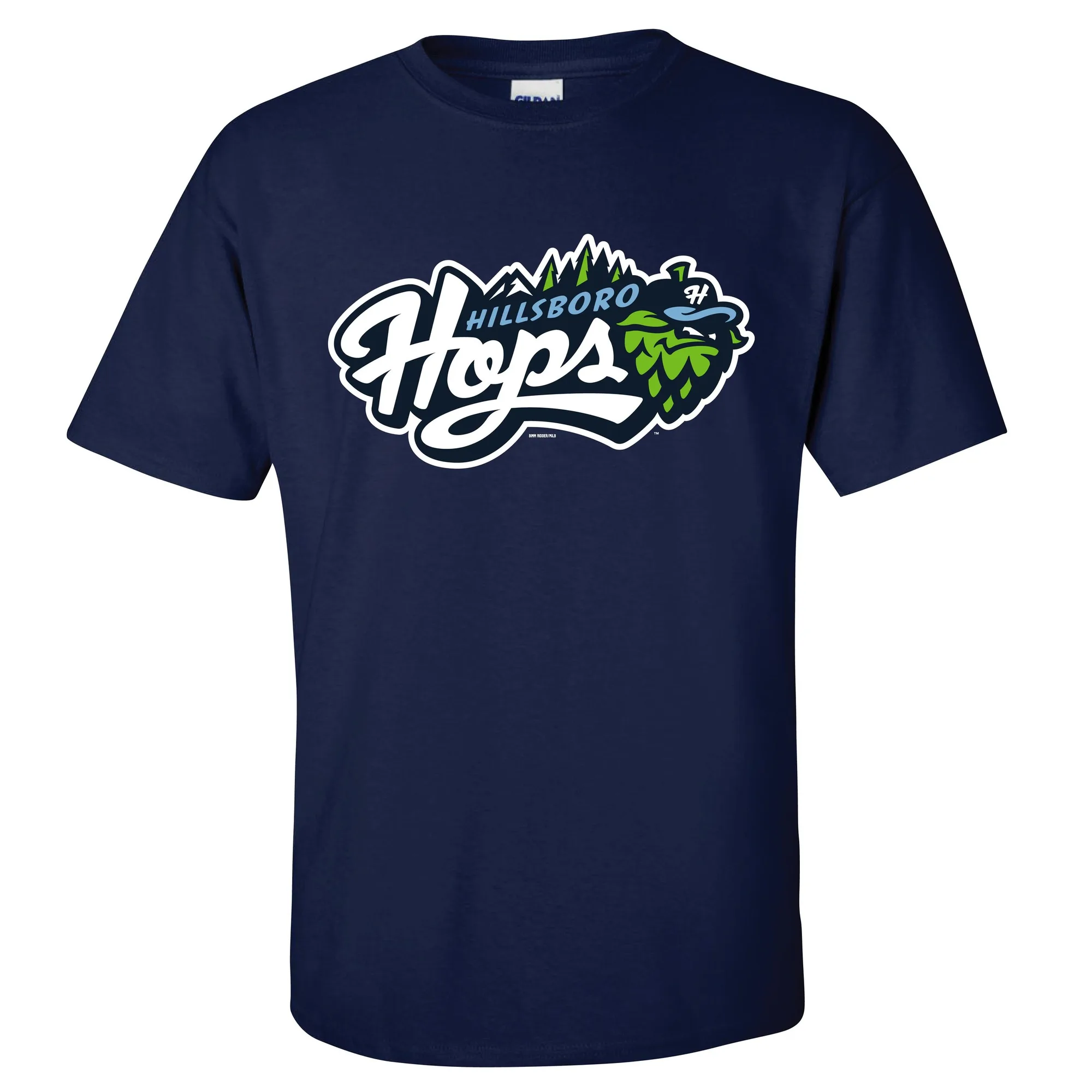 Bimm Ridder Youth Primary Logo T-Shirt, Hillsboro Hops