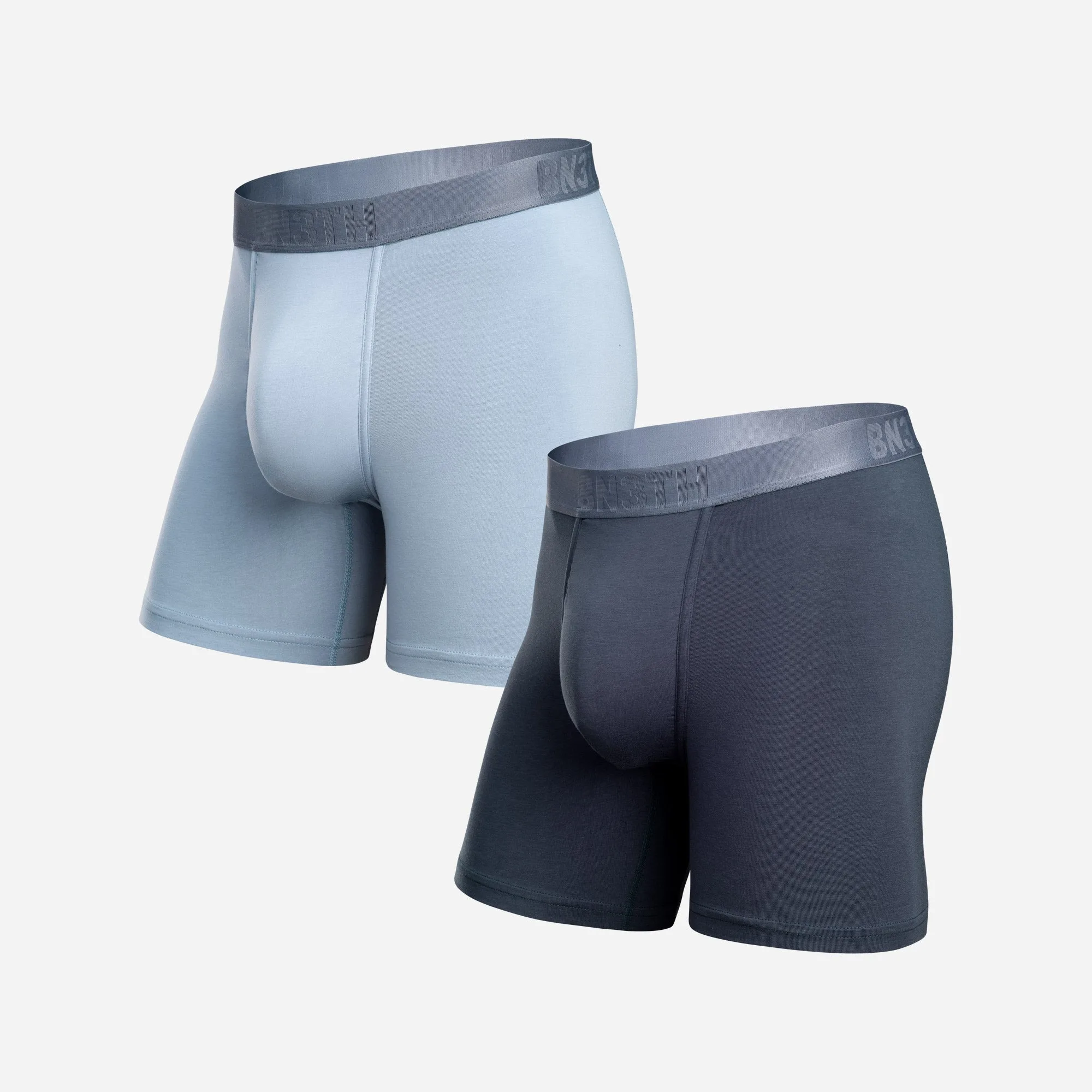 Essentials Boxer Brief : Midnight Navy/Dusty Blue 2 Pack