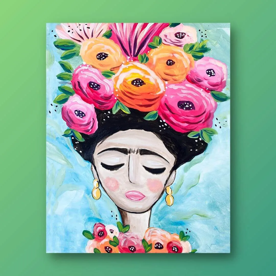 เปรียบเทียบชุดระบายสี Fiercely Frida กับ Moonbeam Magic