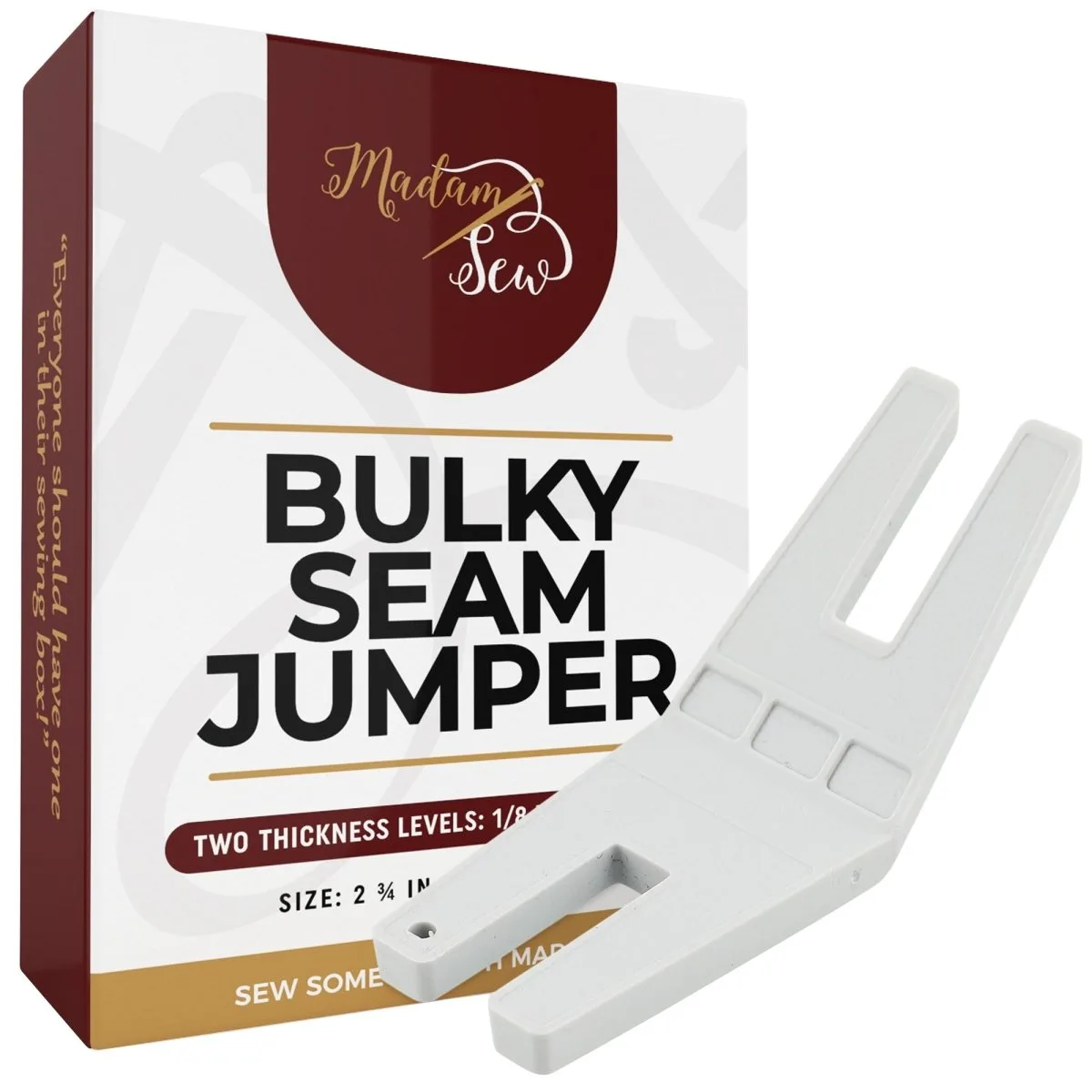 How to Use the Bulky Seam Jumper for Consistent Stitches