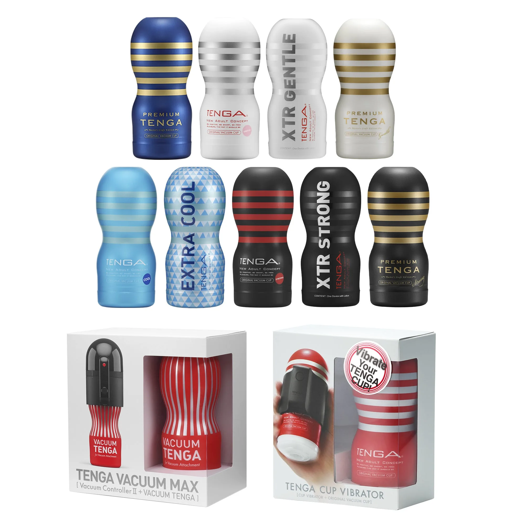 What's Inside the Vibration & Suction Mega Bundle?