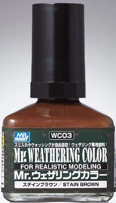 How to Use Mr Weathering Color for Realistic Stains
