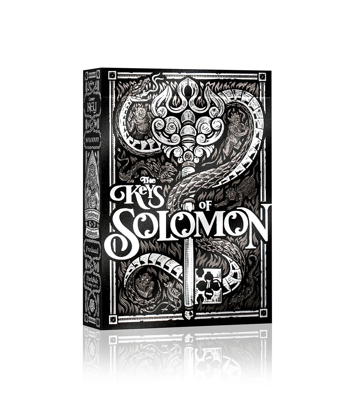 Keys of Solomon Spielkarten - Silver Spirituum Edition