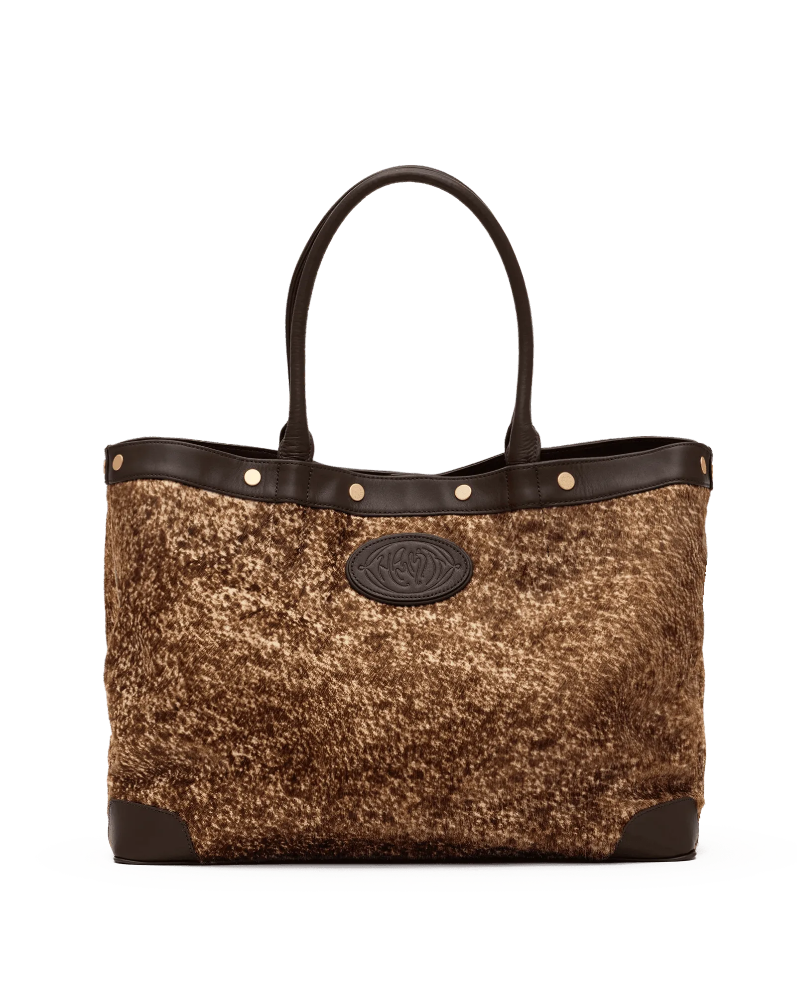 Borsa Olympia | Pelle maculata/Oro spazzolato