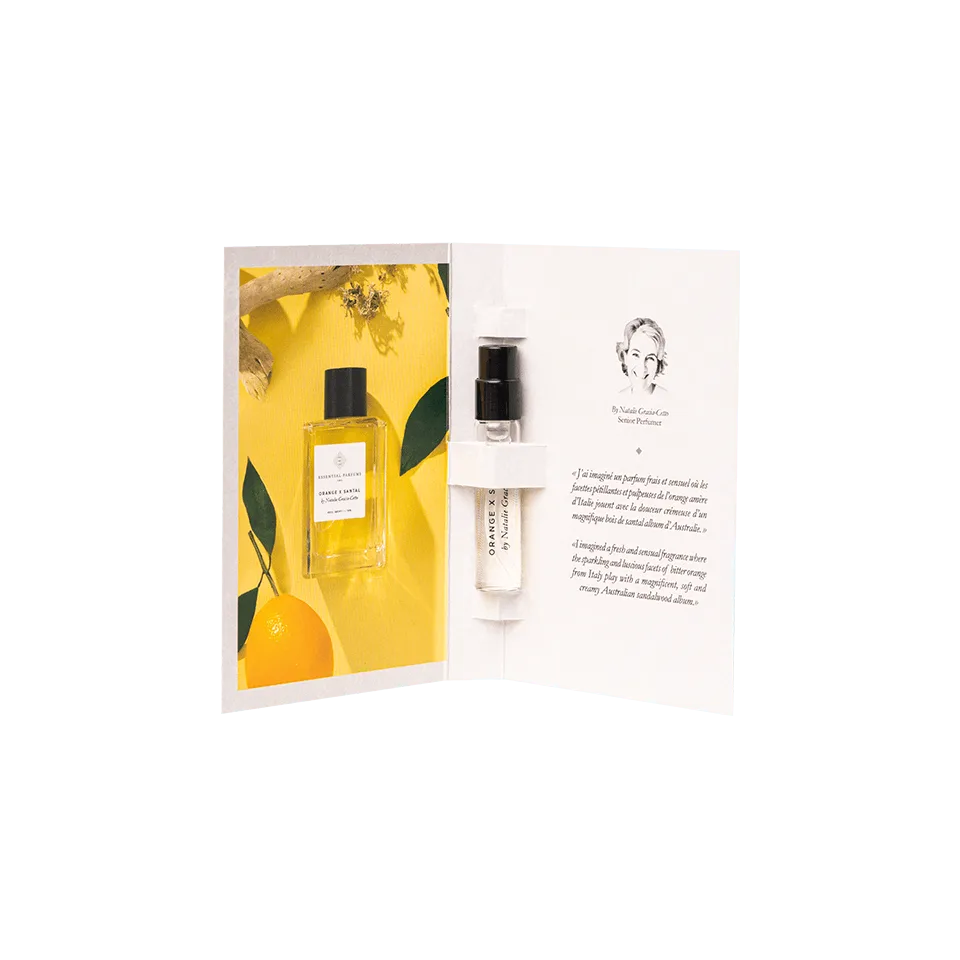 Echantillon Orange X Santal 2ML – Essential Parfums