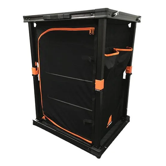 Oztent Single Camper Cupboard: Camp Kitchen Storage Setup