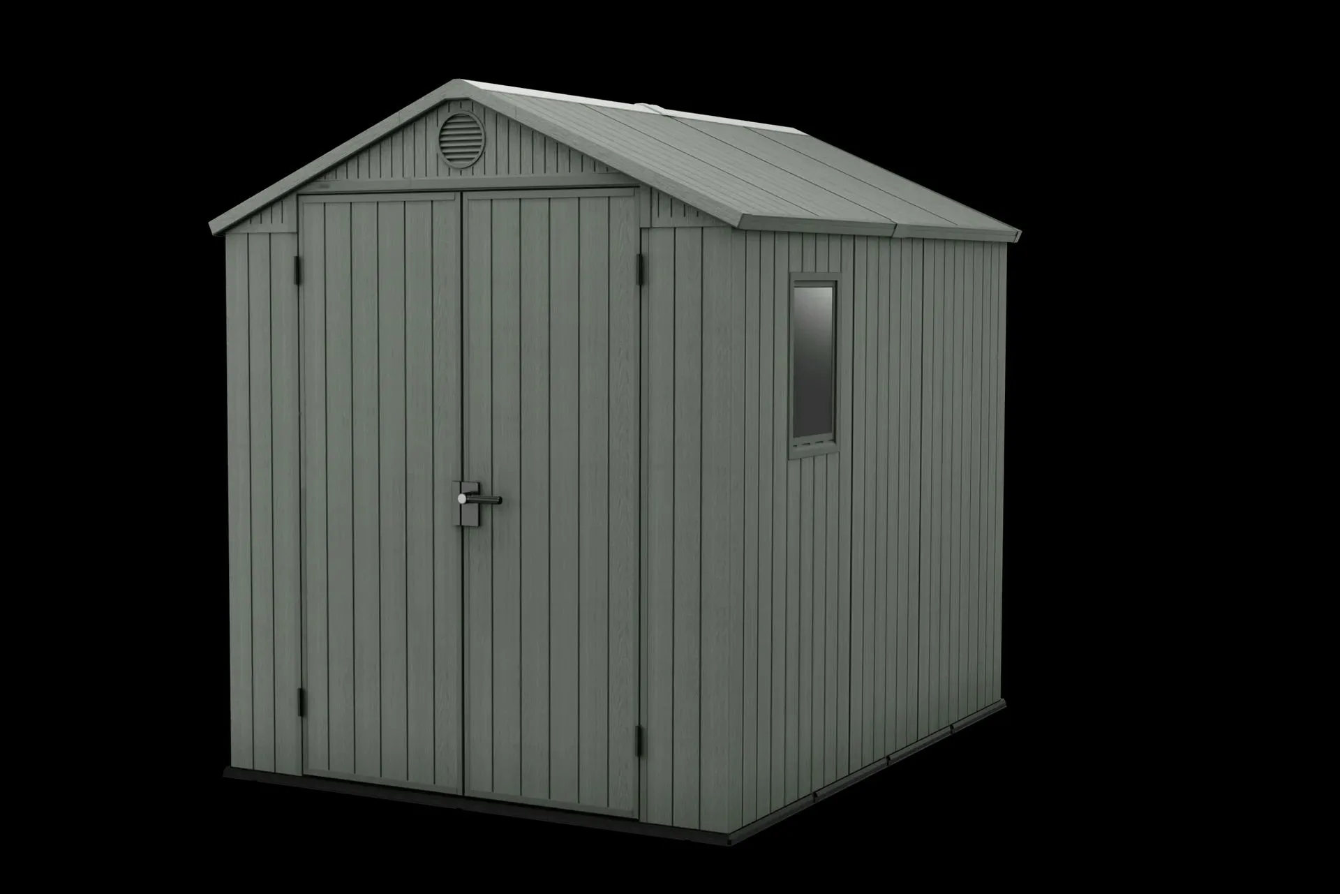 Darwin Shed 6x8ft - Green