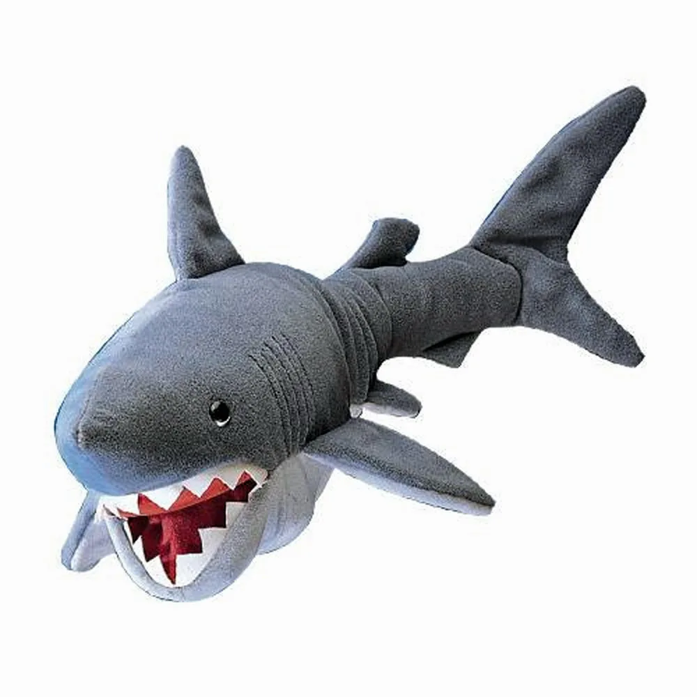 Tiburón marioneta vs. otras marionetas de animales para terapia