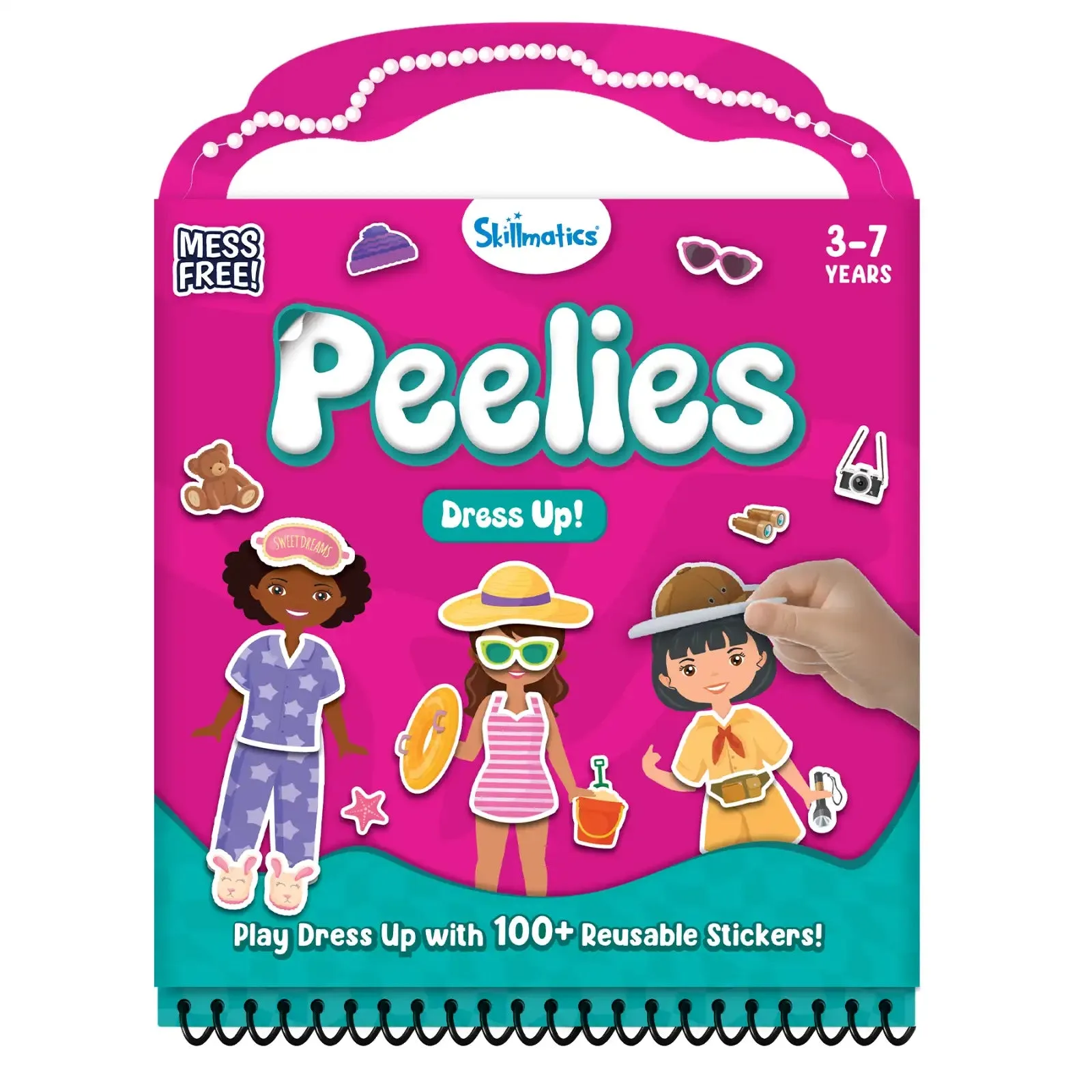 Peelies Dress Up vs Dessert Chef: أي كتاب ملصقات قابل لإعادة الاستخدام؟
