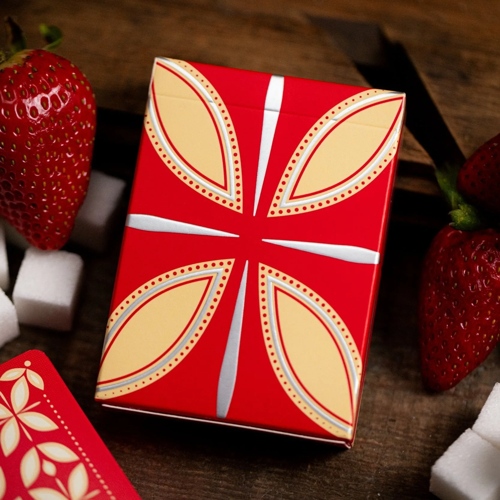 Strawberry Pi Luxury Playing Cards