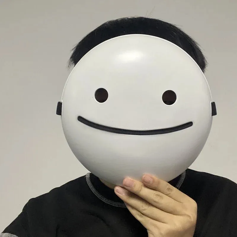 極簡笑臉面具 舒適偽裝