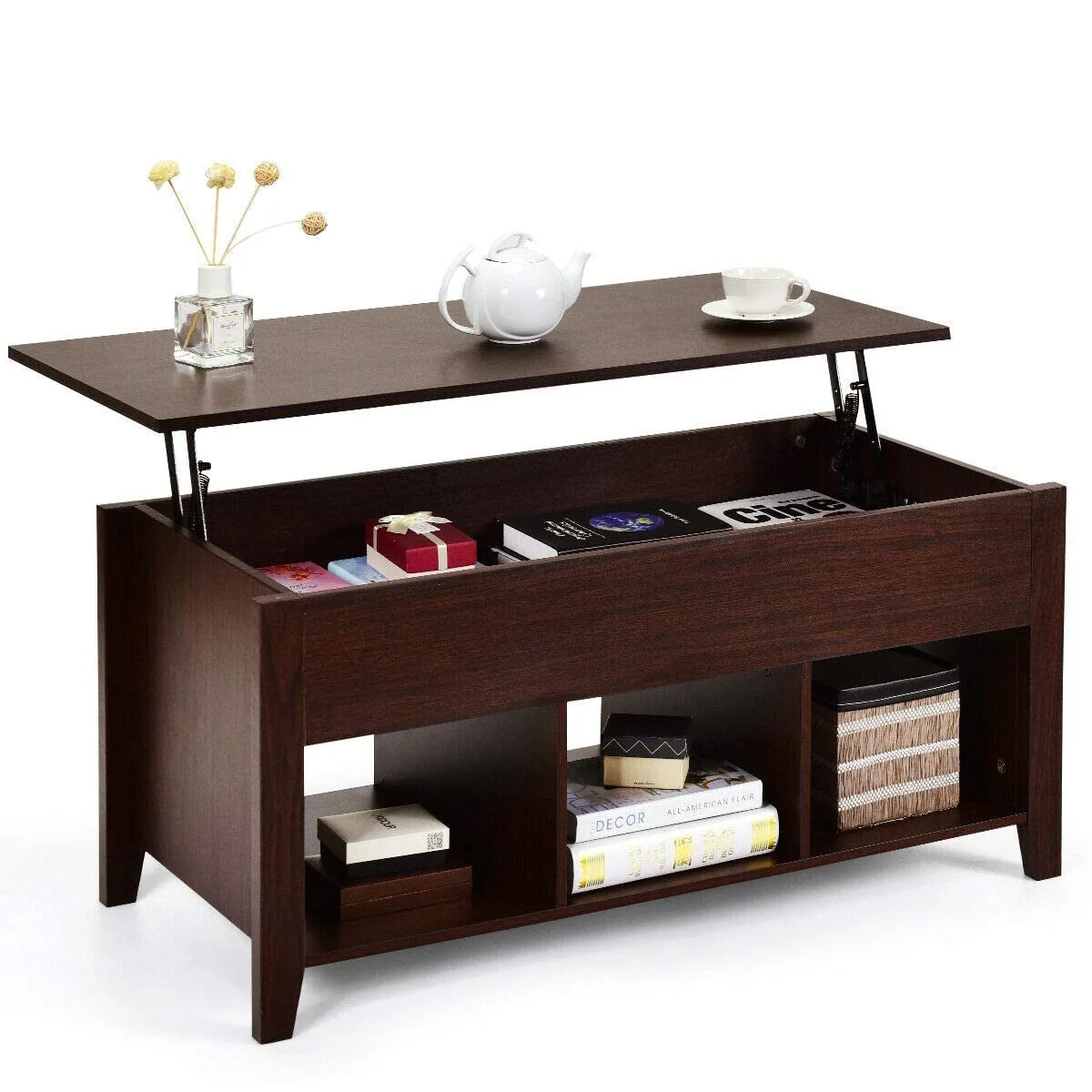 How to Assemble a Wood Lift Top Coffee Table