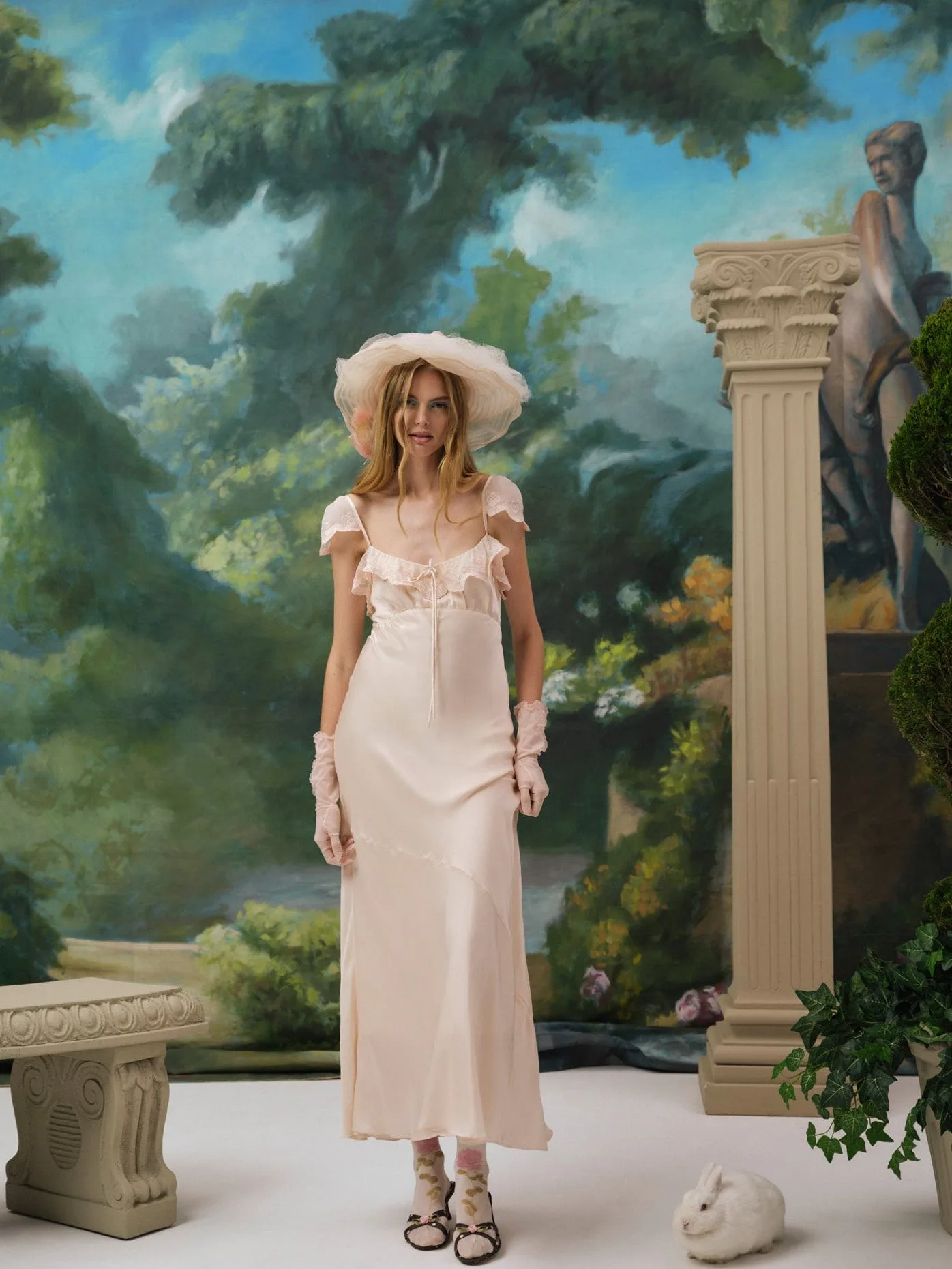 Madi Maxi Dress — Peach