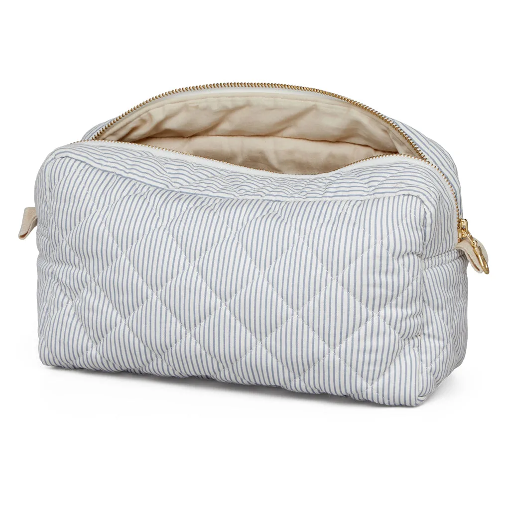 Necessaire Beauty - OCS Strisce Classiche Blu, Pralina