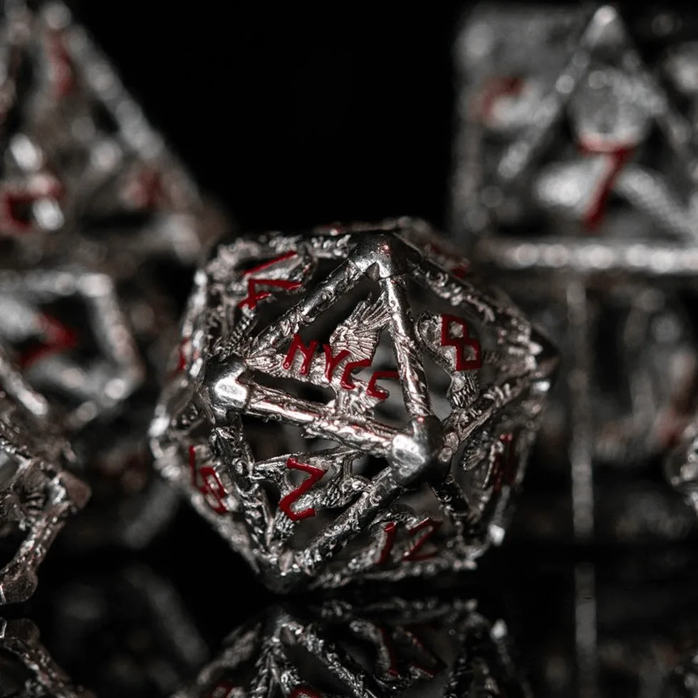 Dice Finish Types Compared: Matte, Gloss, and Plated