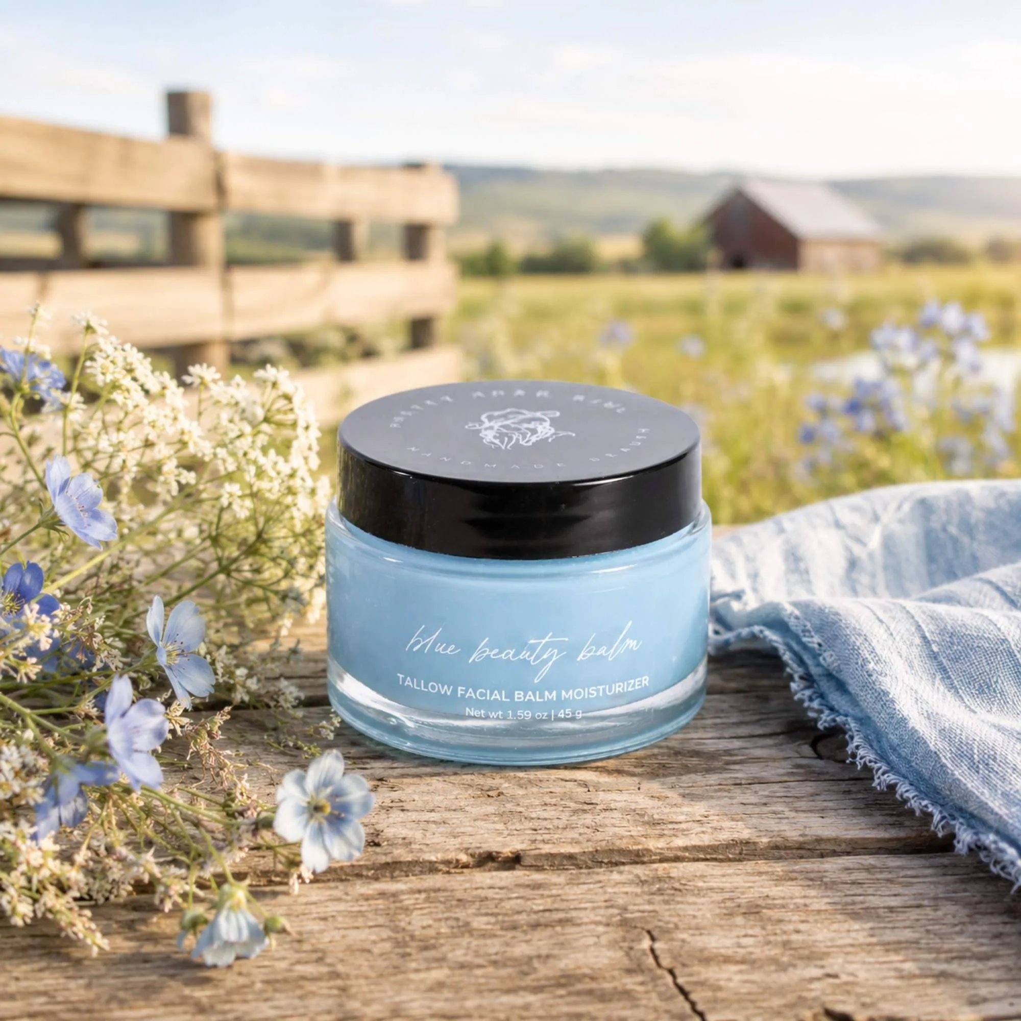 Blue Beauty Balm Soothing Tallow Face Balm
