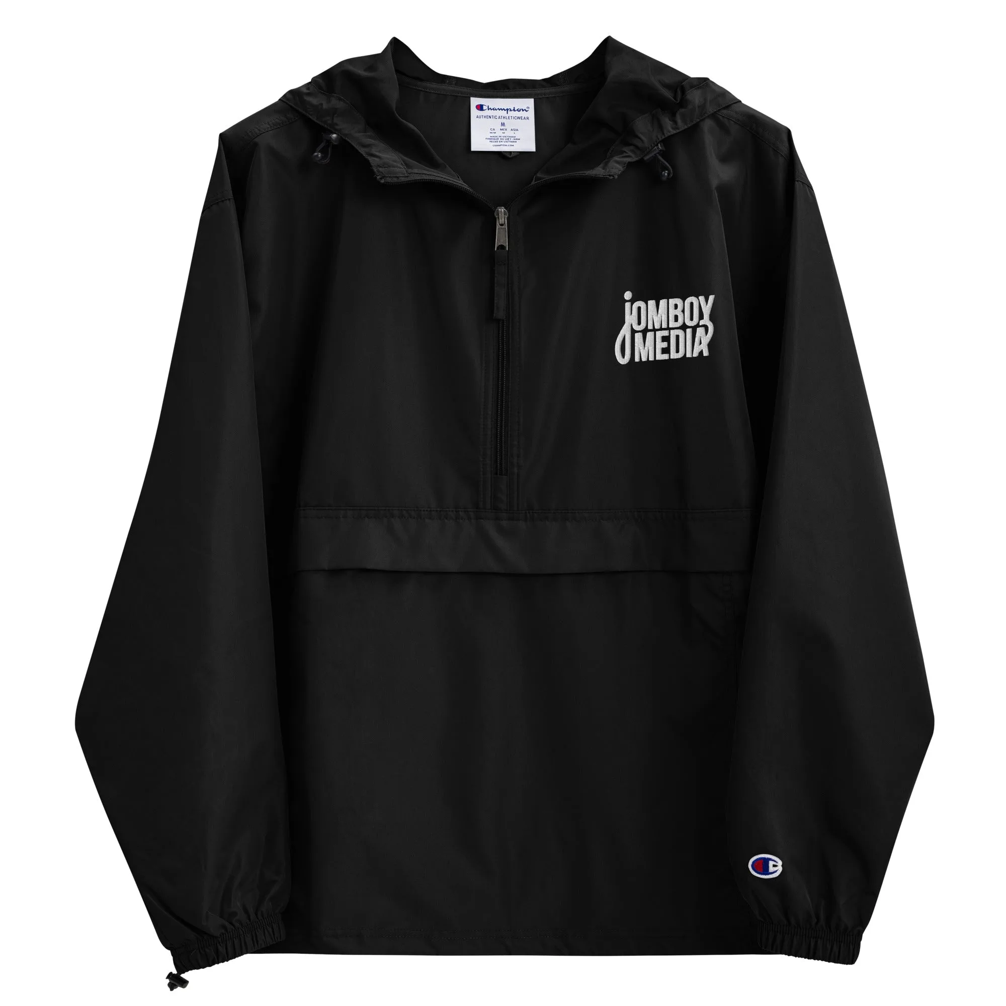 JM Embroidered Champion Jacke: Eigenschaften und Passform