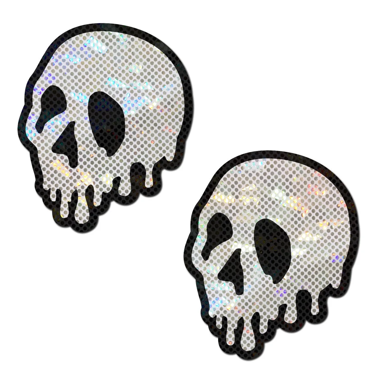 Pastease Skull Melt Shattered Glass: Ideas de pintura corporal para Halloween