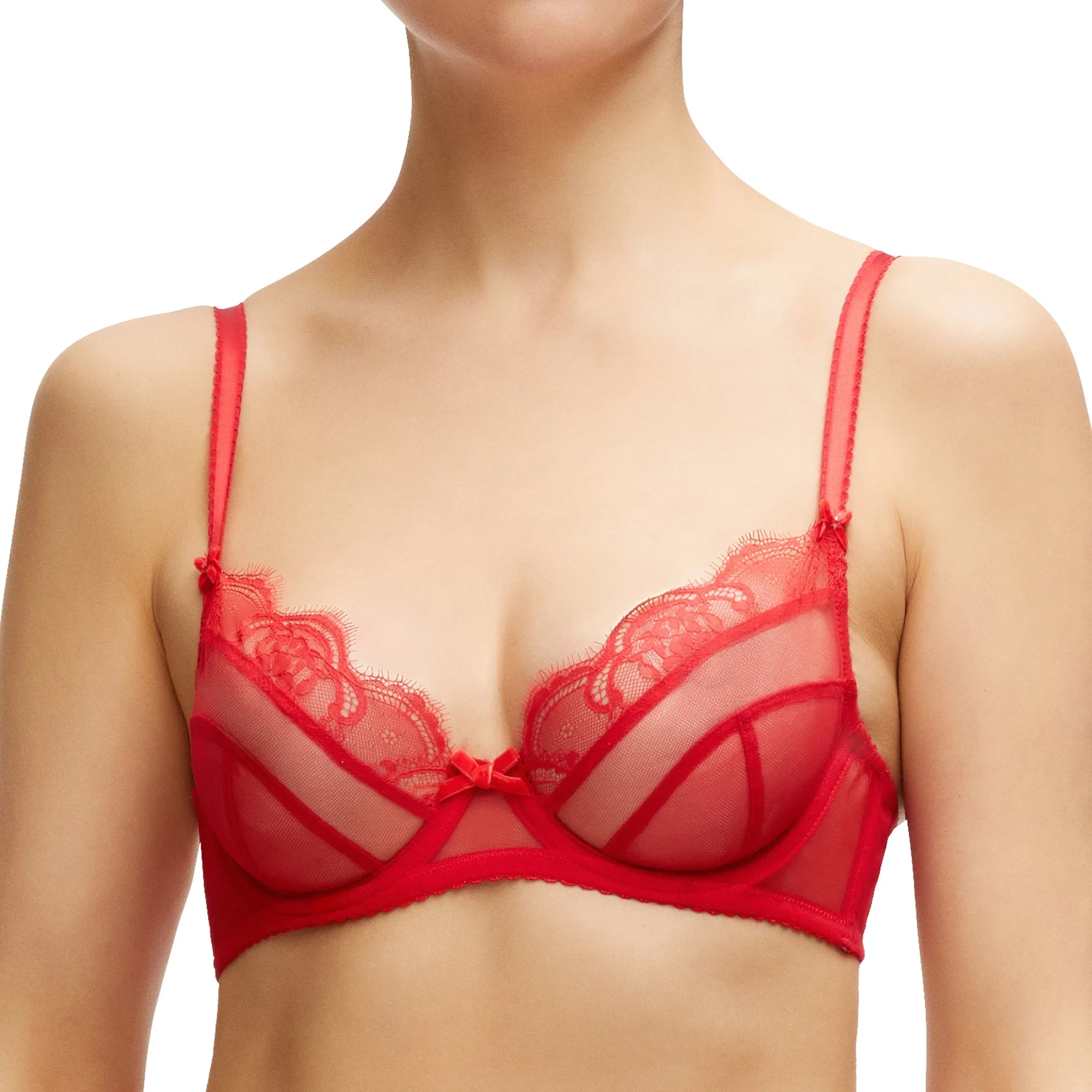 Muse Underwire Bra - Vermillion