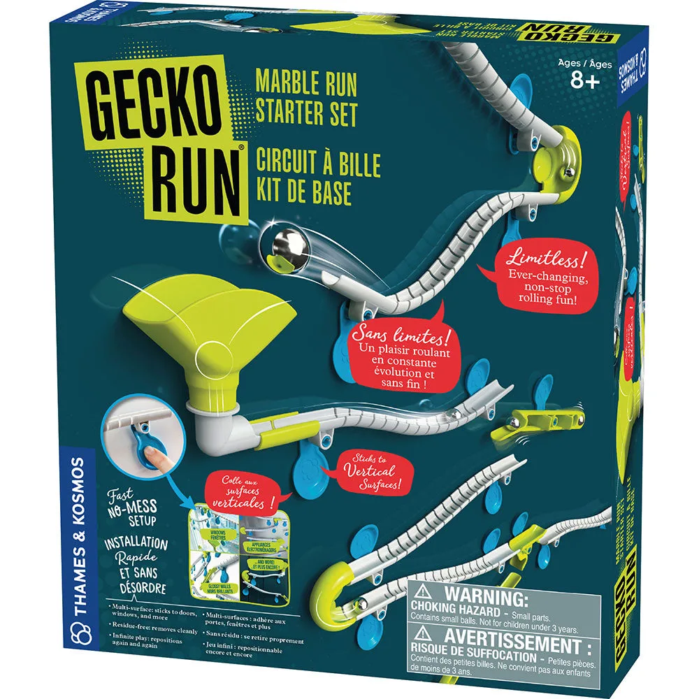 Gecko Run Marble Run Starter Set: Building Guide