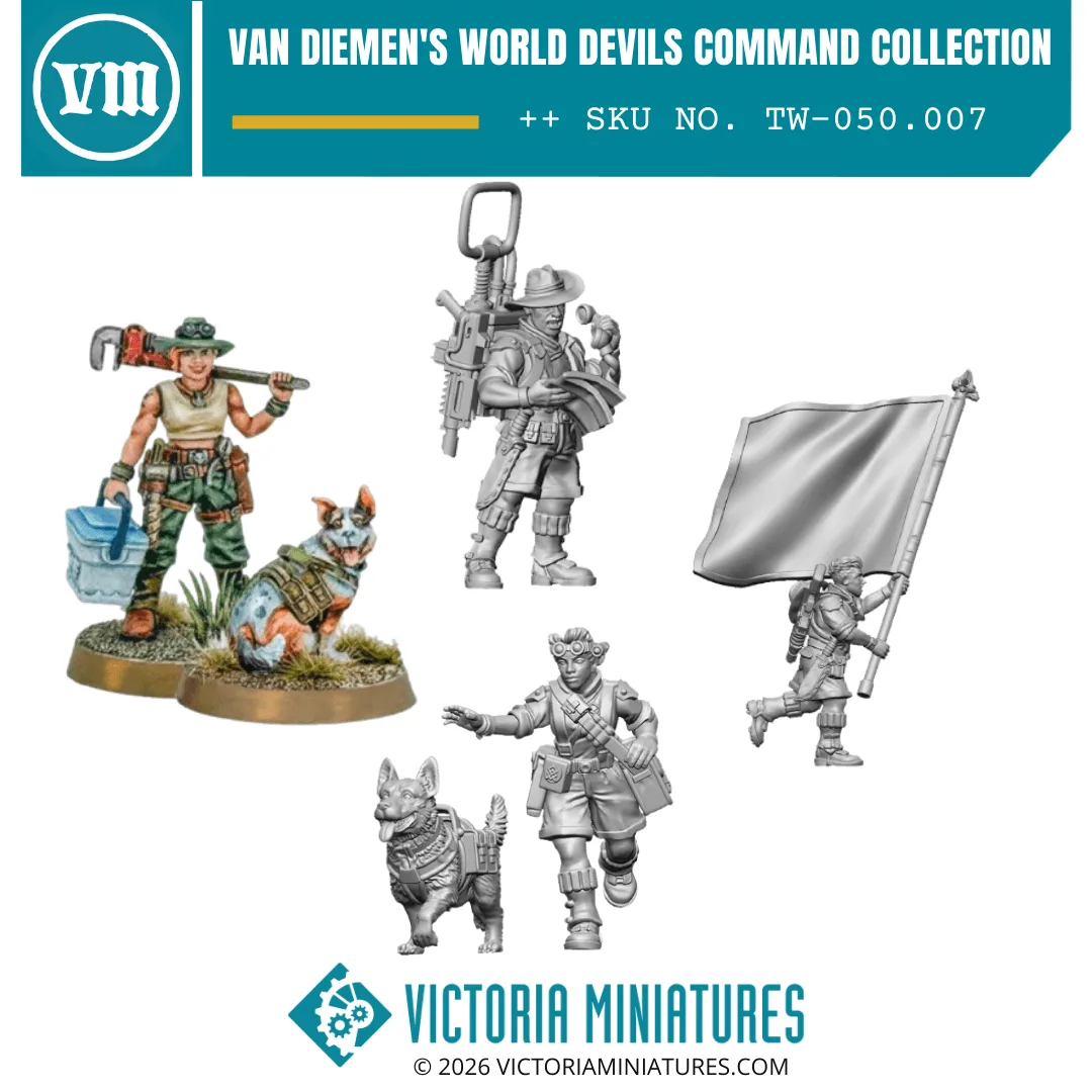 Colección de Comando de los Diablos de Van Diemen: ¿Qué Incluye?