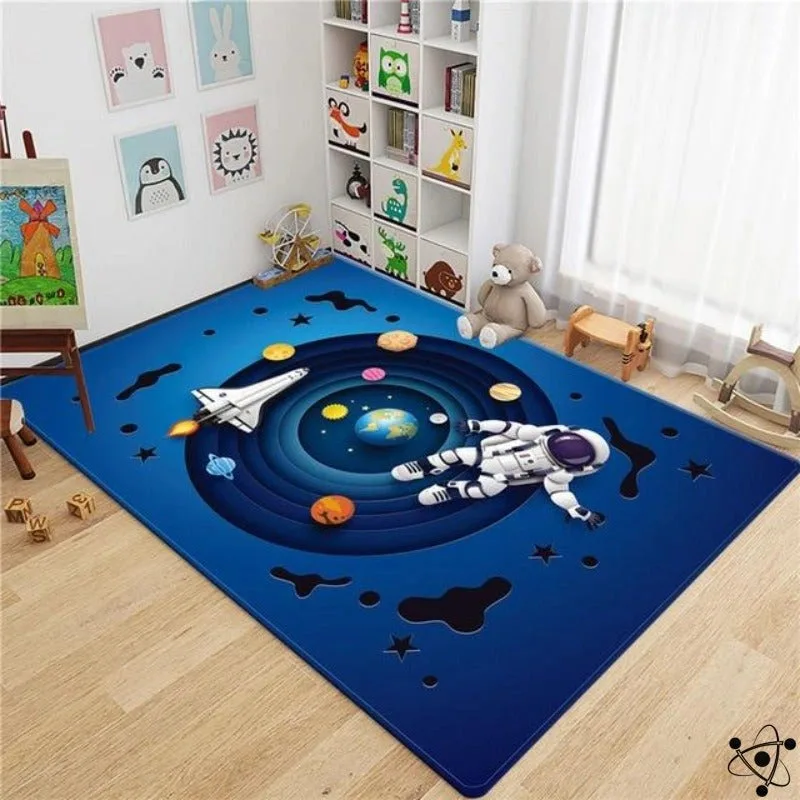Solar System 3D Rug