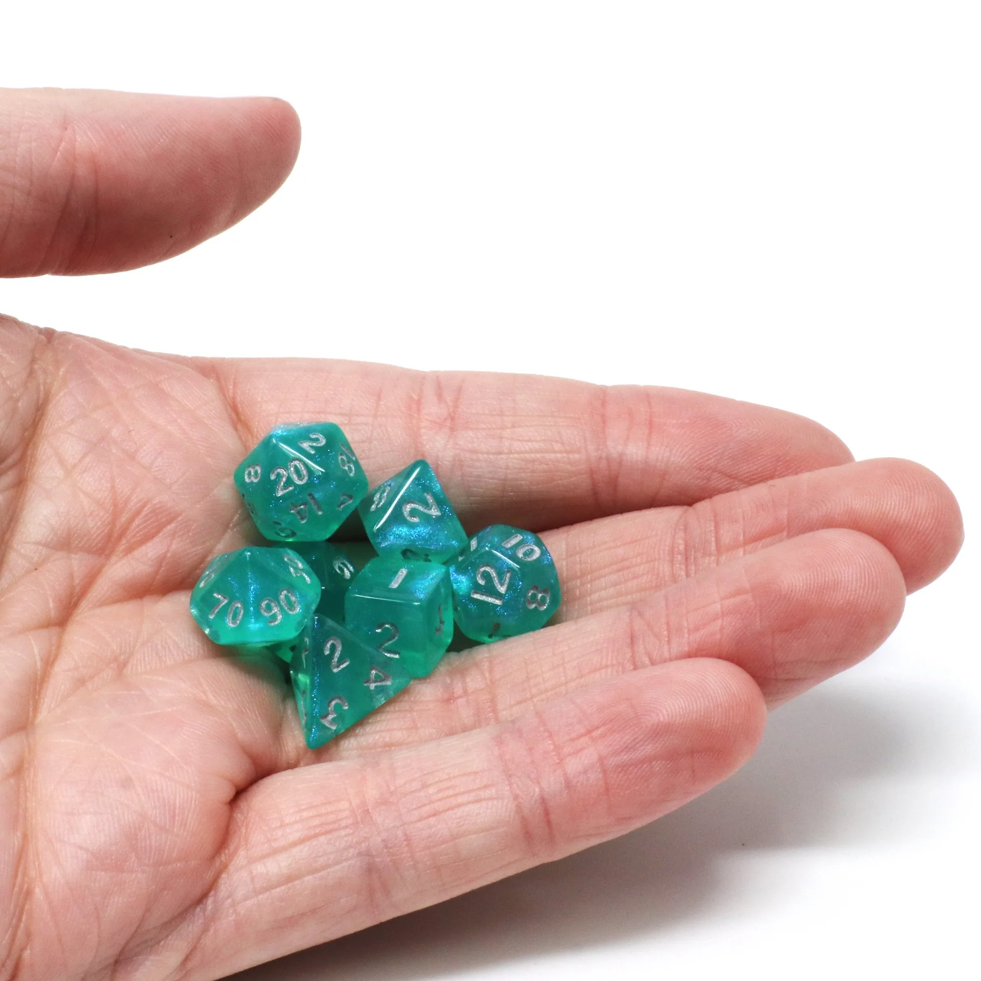 Set Mini RPG 7pz Critlings - Aqua Sparkle