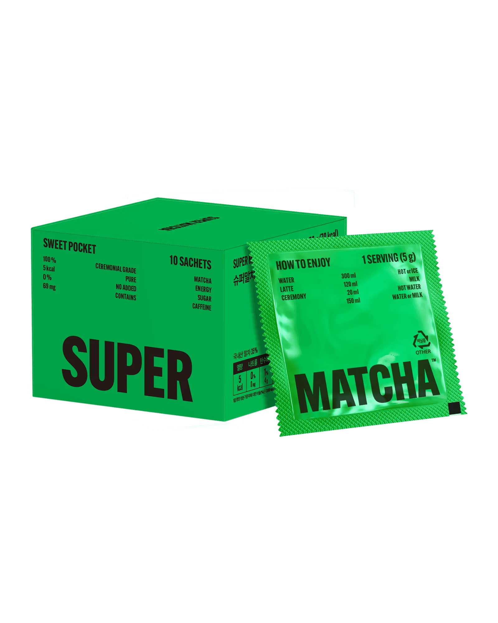 SUPER MATCHA Sweet Pocket 10 pack