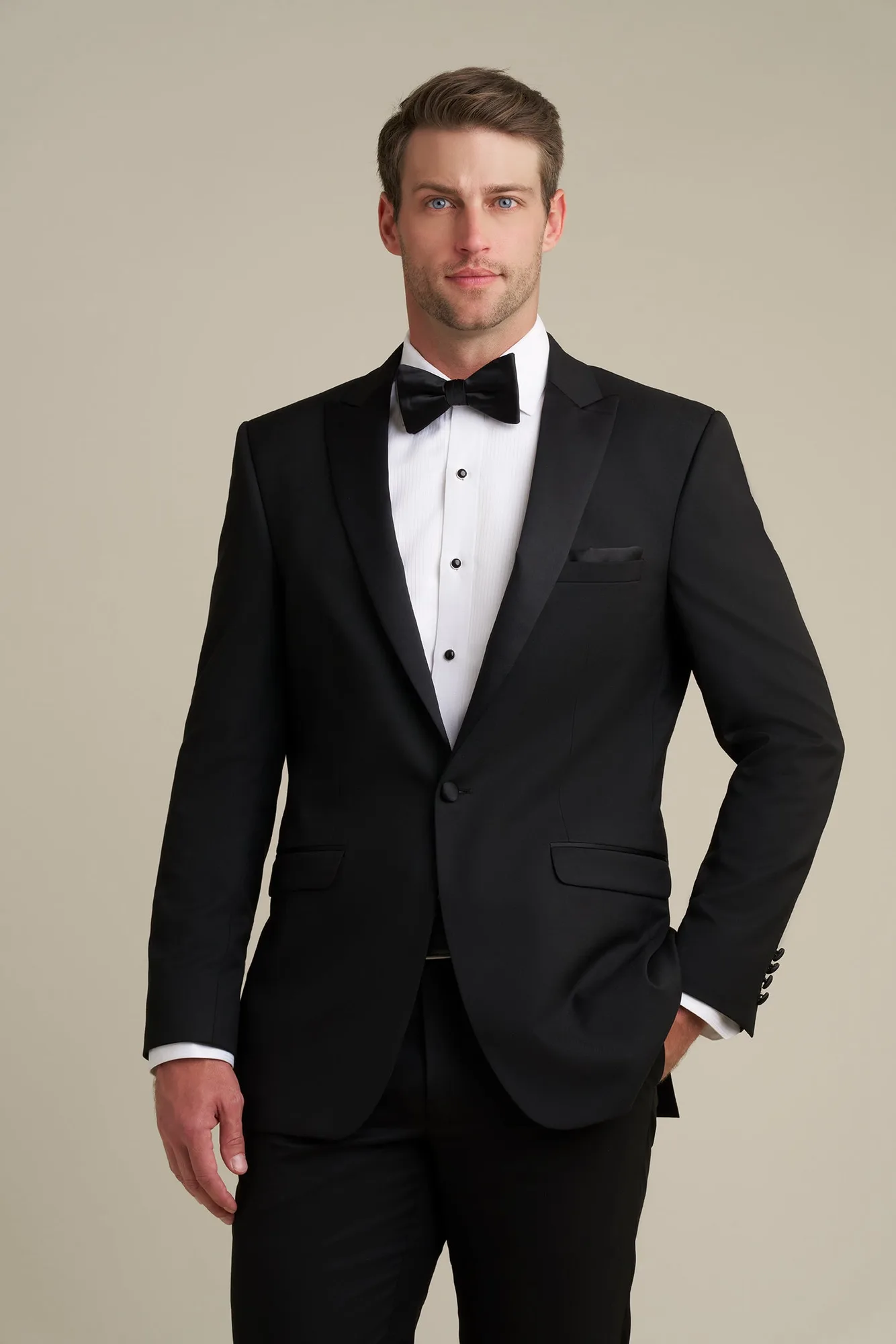 Black Notch Lapel Tuxedo