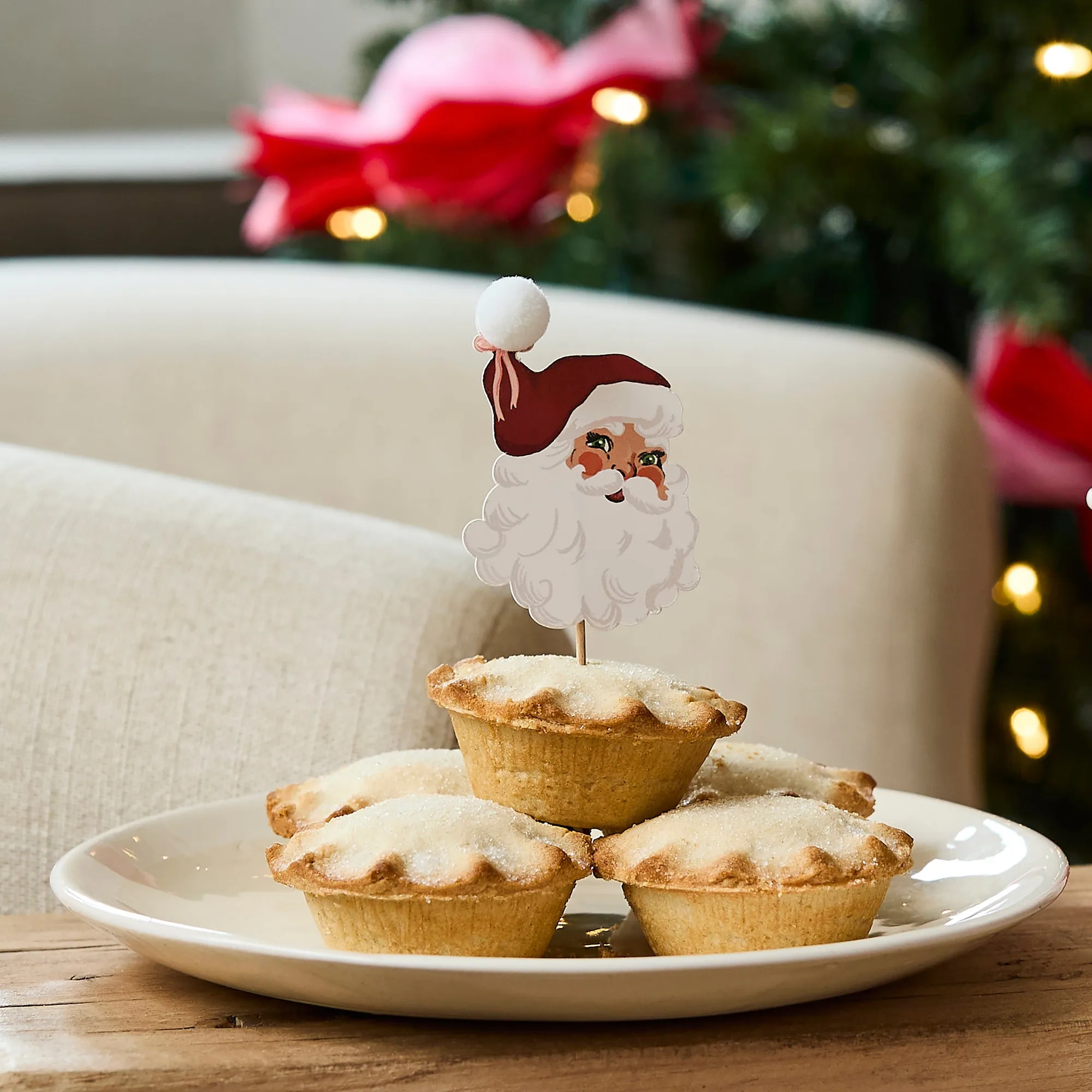 How to Use Vintage Santa Pom Pom Food Picks for Holiday Treats