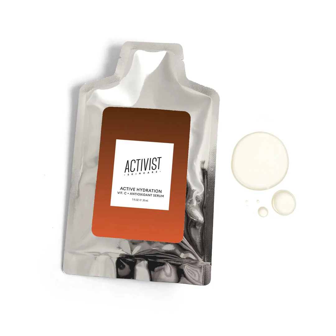 Siero ricaricabile Active Hydration con Vitamina C e Peptidi