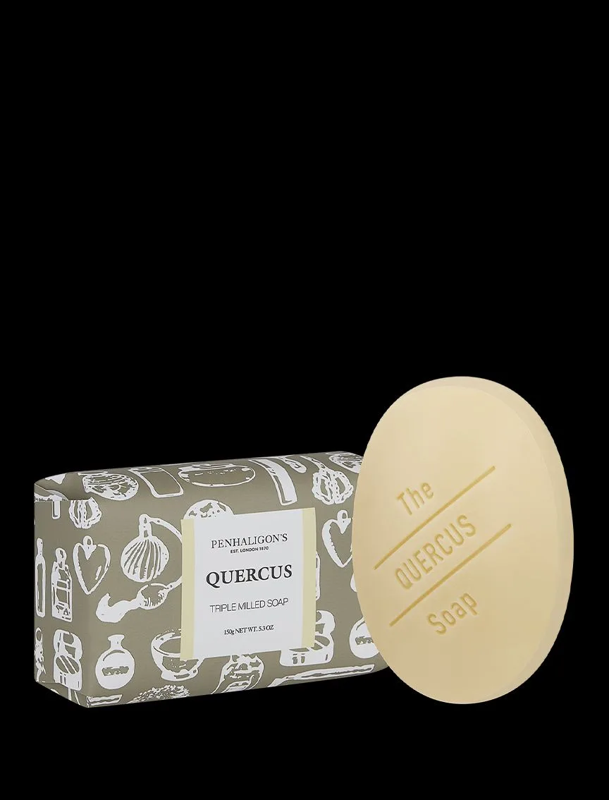 Quercus vs. Highgrove Bouquet mýdlo: Které je pro vás?