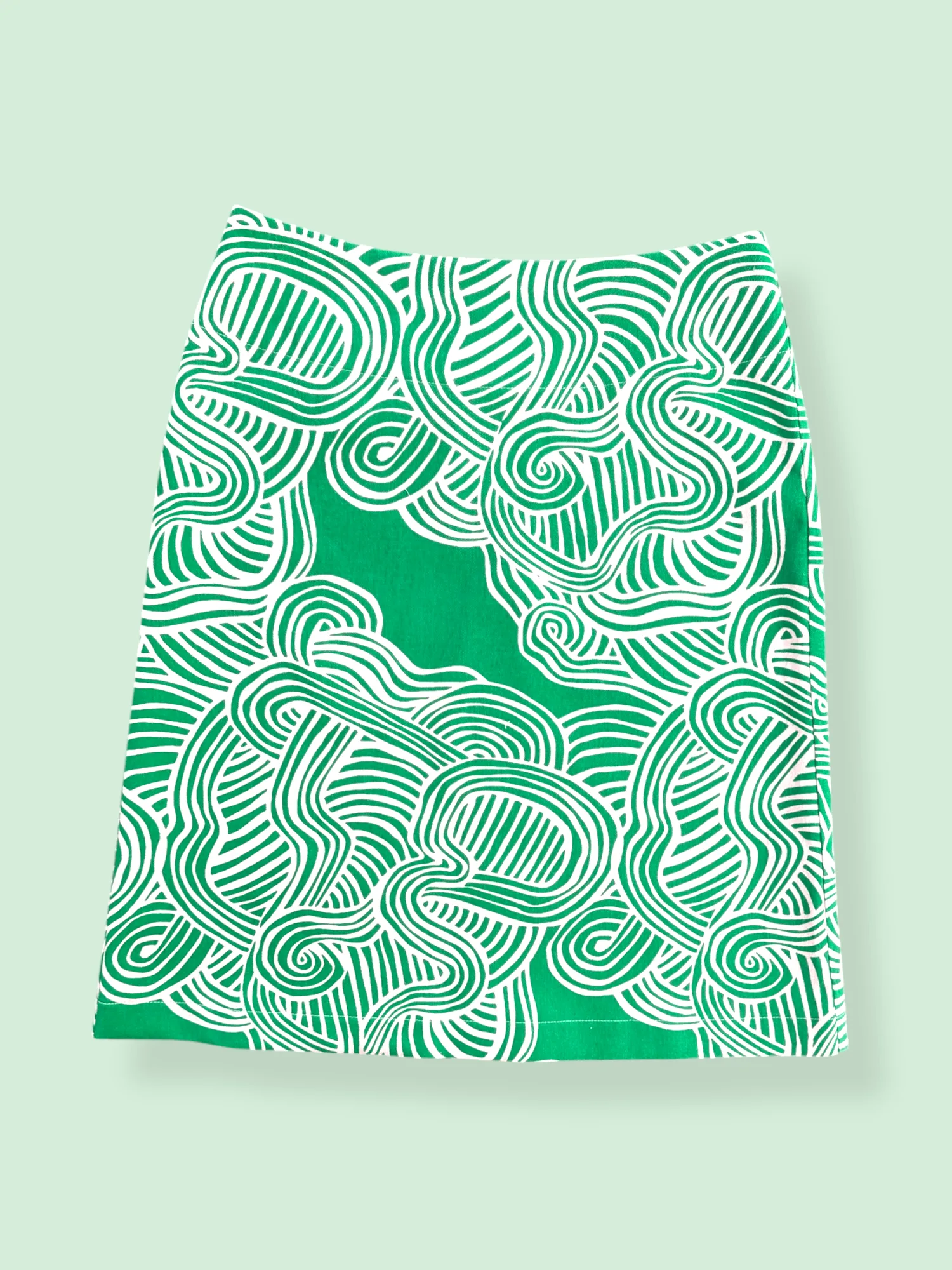 Falda A Line Green Zen