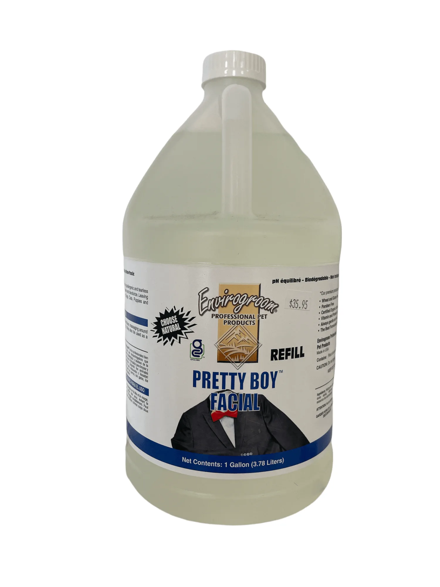 Envirogroom Pretty Boy Facial-gallon