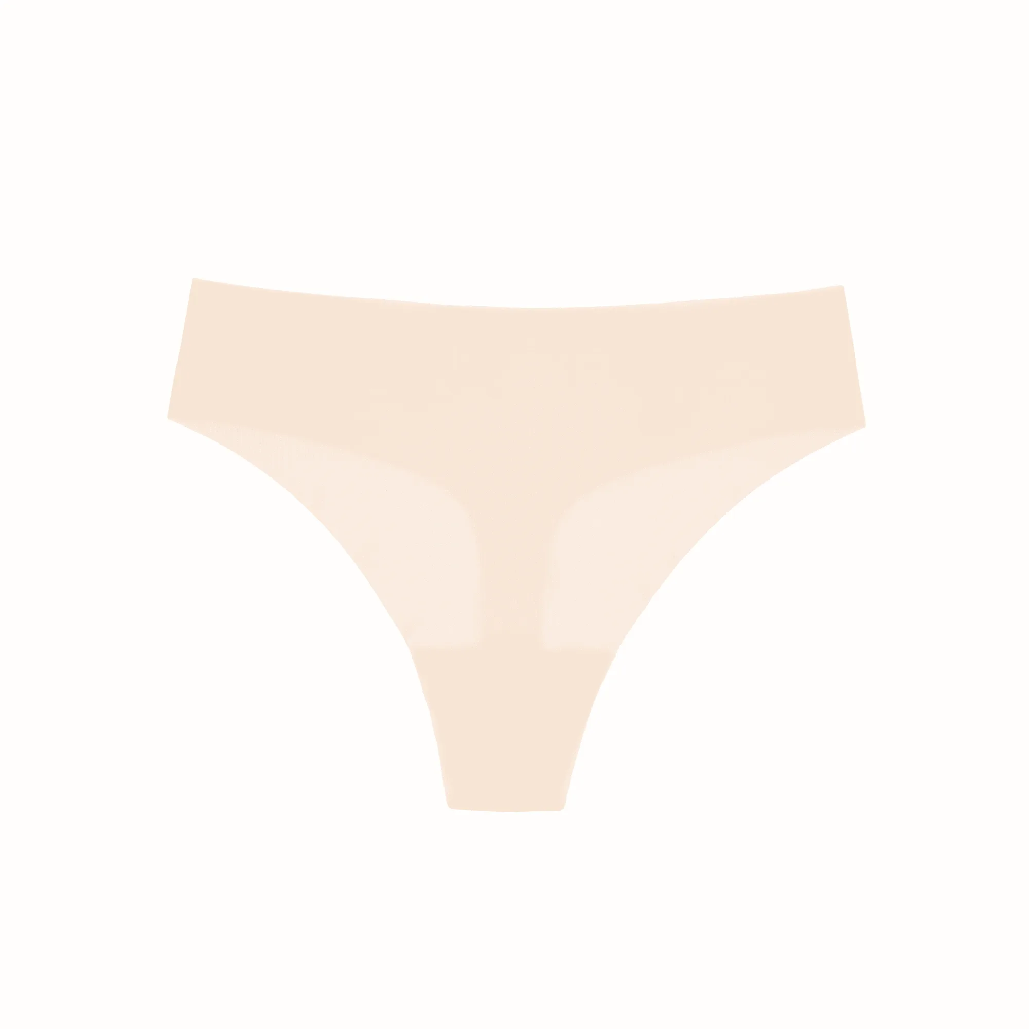 Like Nothing Thong in Sunset Coral