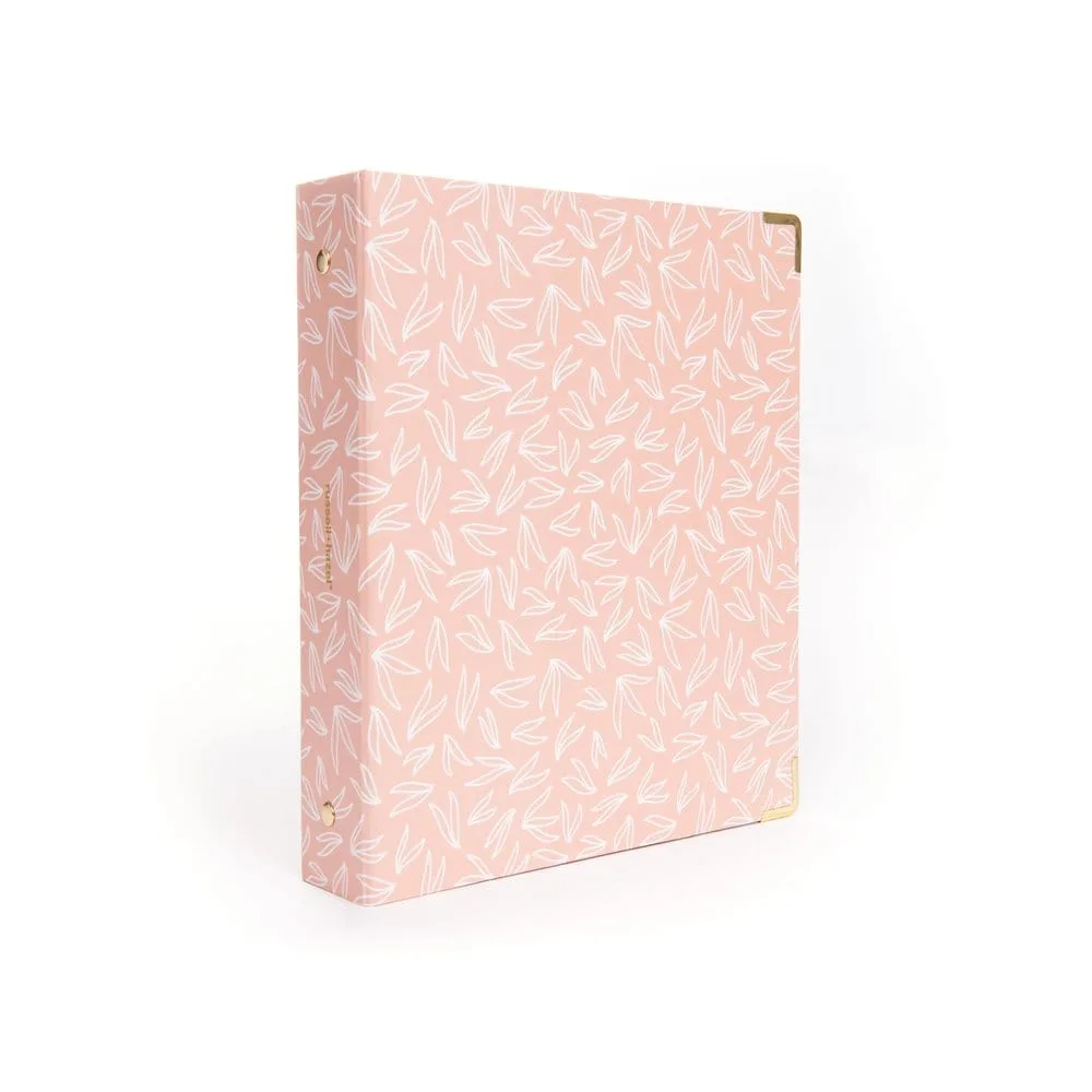 Soft Touch Mini 3 Ring Binder - Pom
